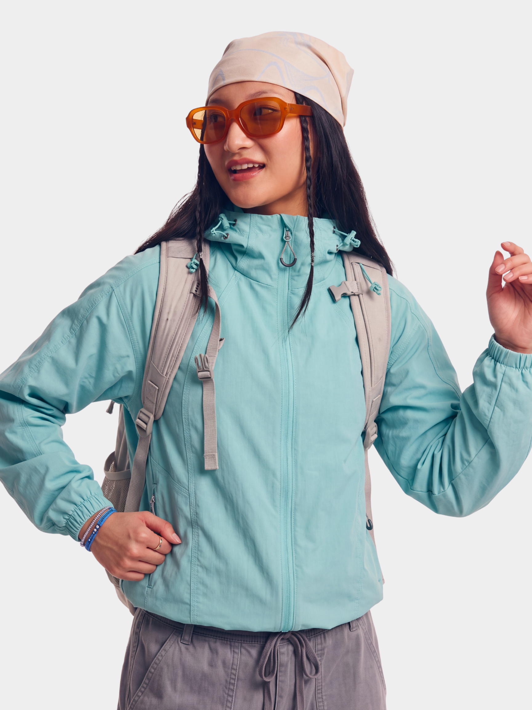 FrostStash - Unisex Teflon® Water-Repellent & Wind-Resistant Shell Jacket