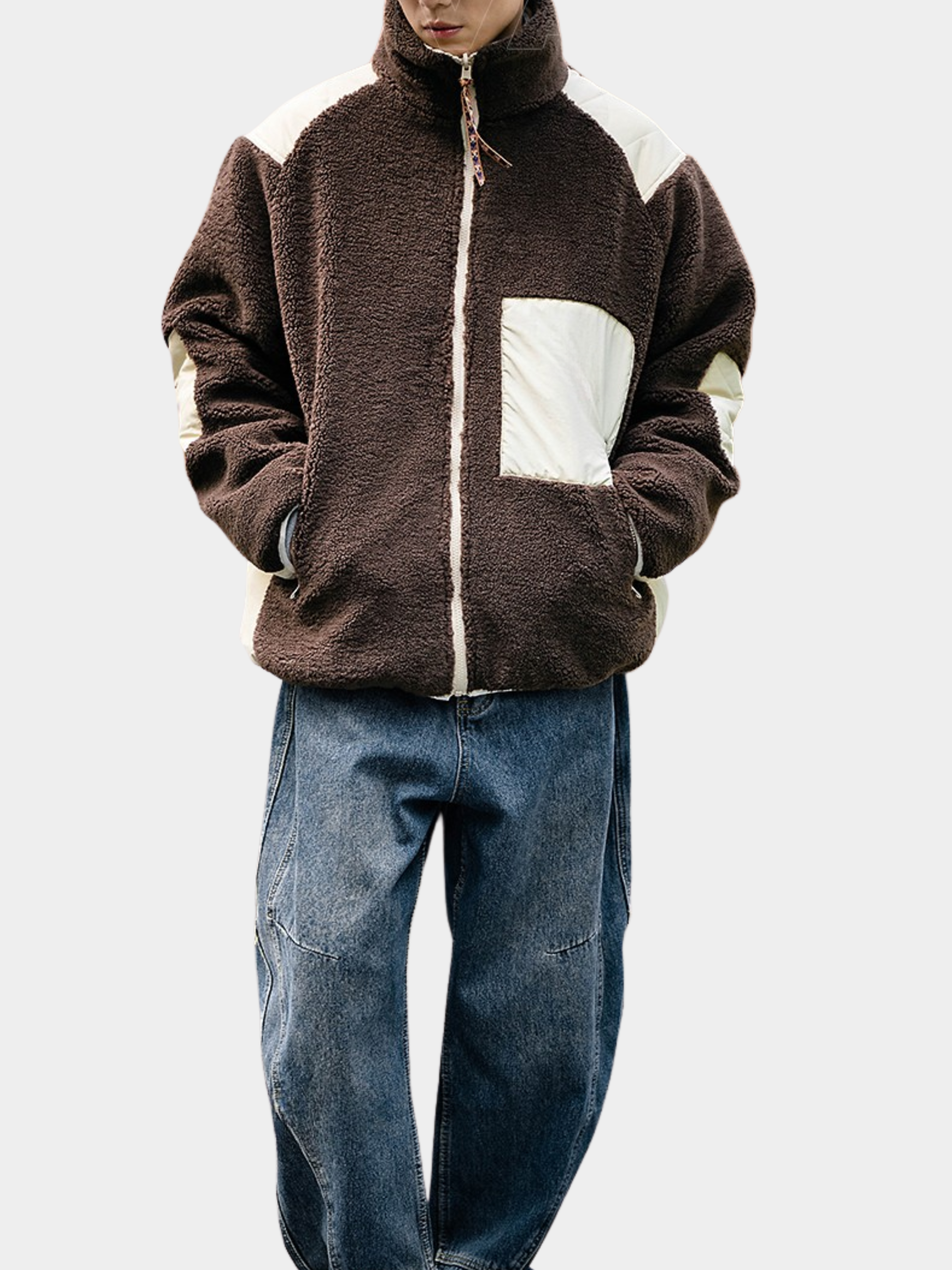 GlowCanopy - Men's Waterproof & Windproof Reversible Fleece Jacket