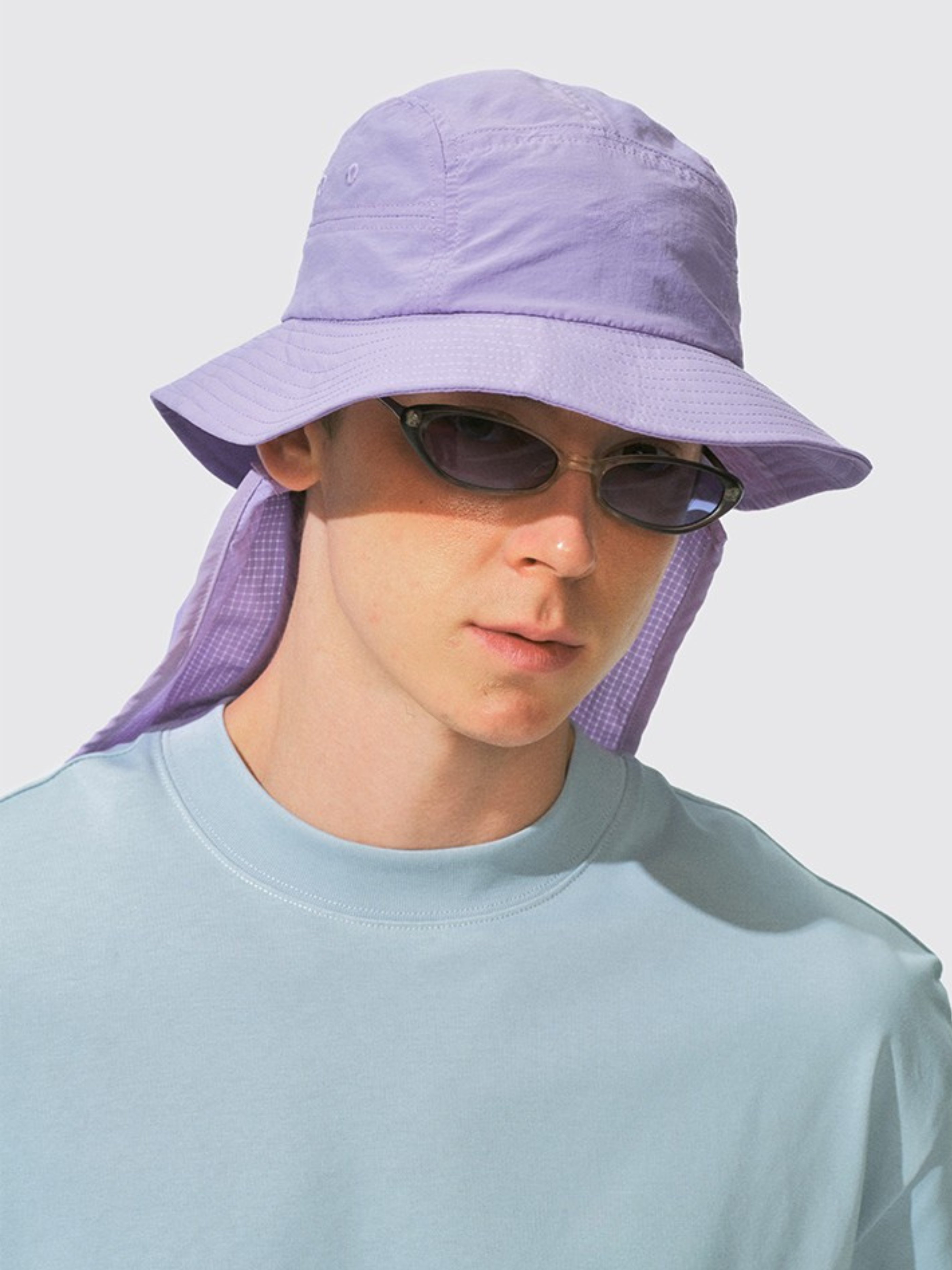 Driftclaw - UV Protection Detachable Neck Sun Flap Outdoor Bucket Hat