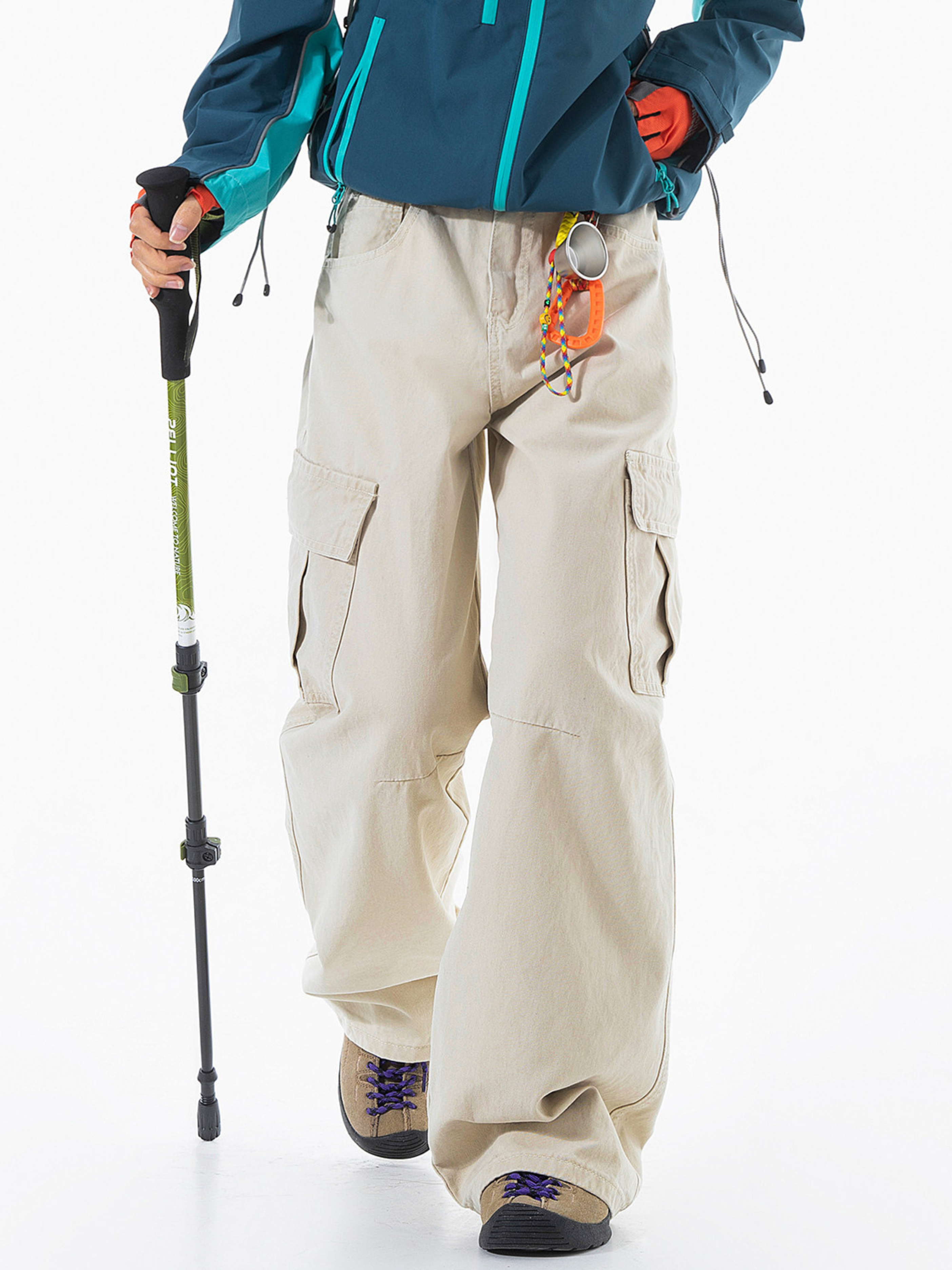 Ironclaw - Unisex Washed Durable Cotton Cargo Pants