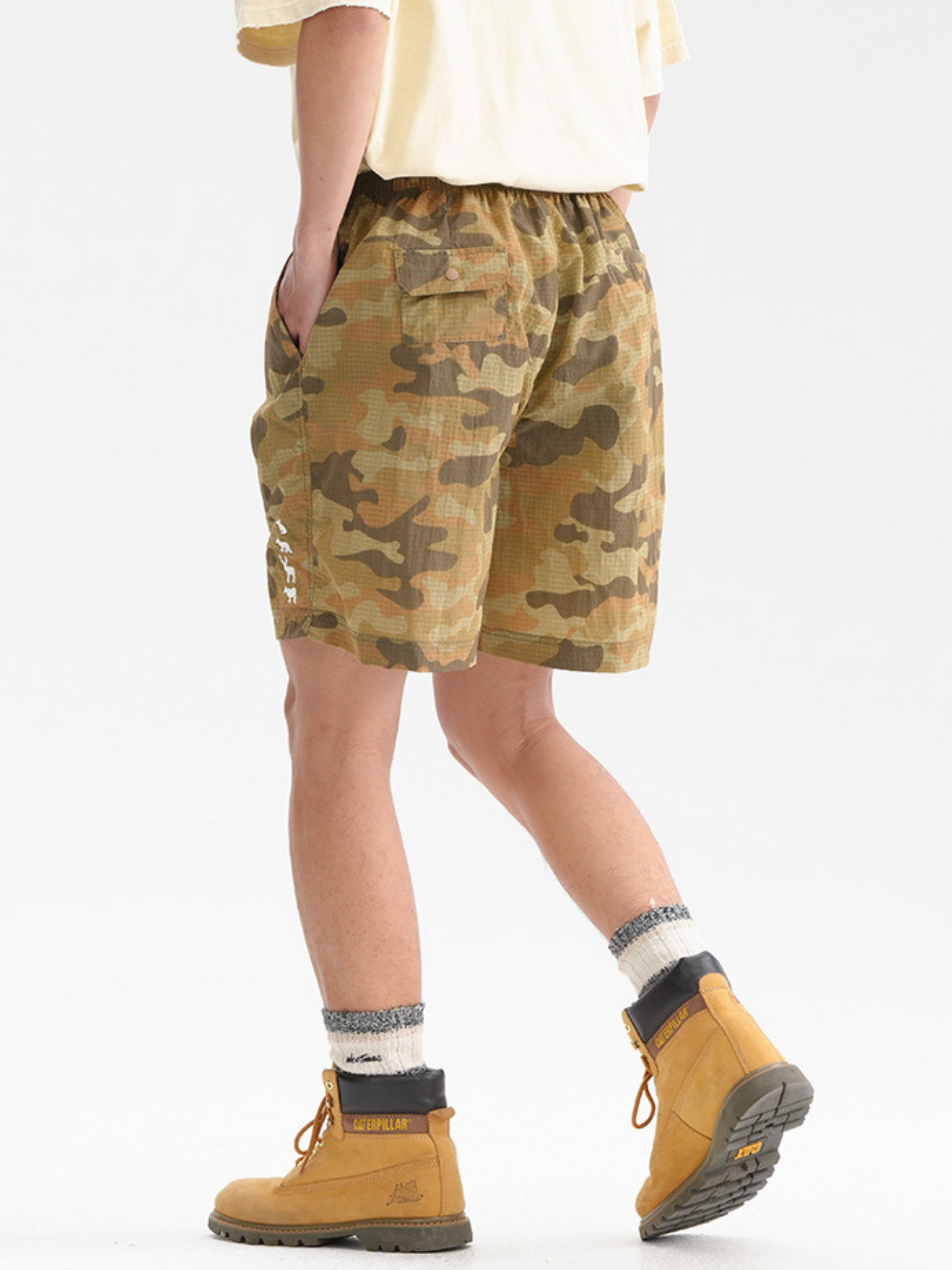BaseBox - Men's Waterproof Breathable Camouflage Shorts GONGGAR SPORTS