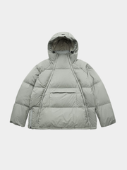 Virex - Unisex 90% White Duck Down Hooded Down Jacket
