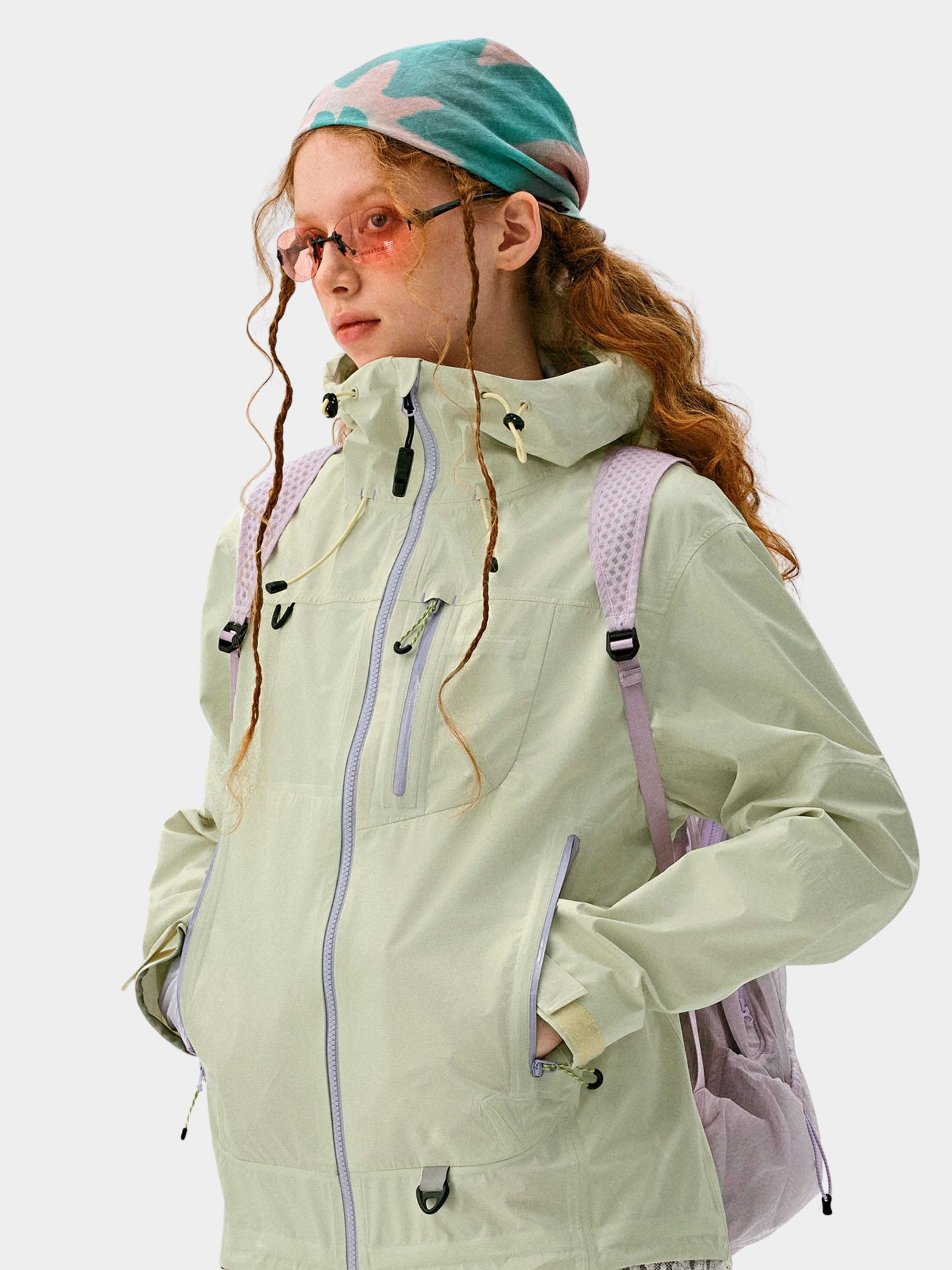 Ravencrest - Abrasion-Resistant Patterned Headscarf