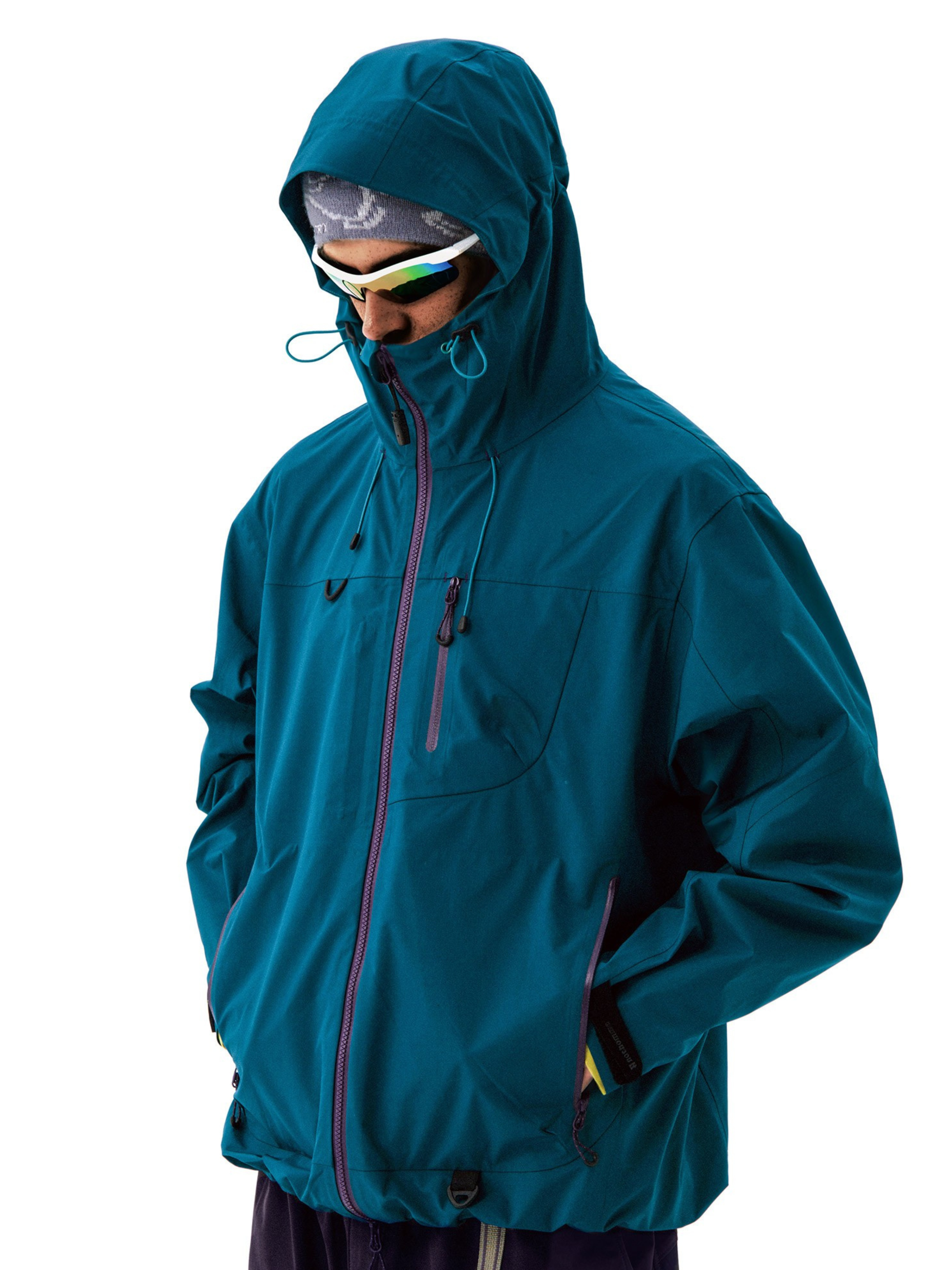 CampFlask - Unisex 3-Layer Waterproof Hard Shell Jacket