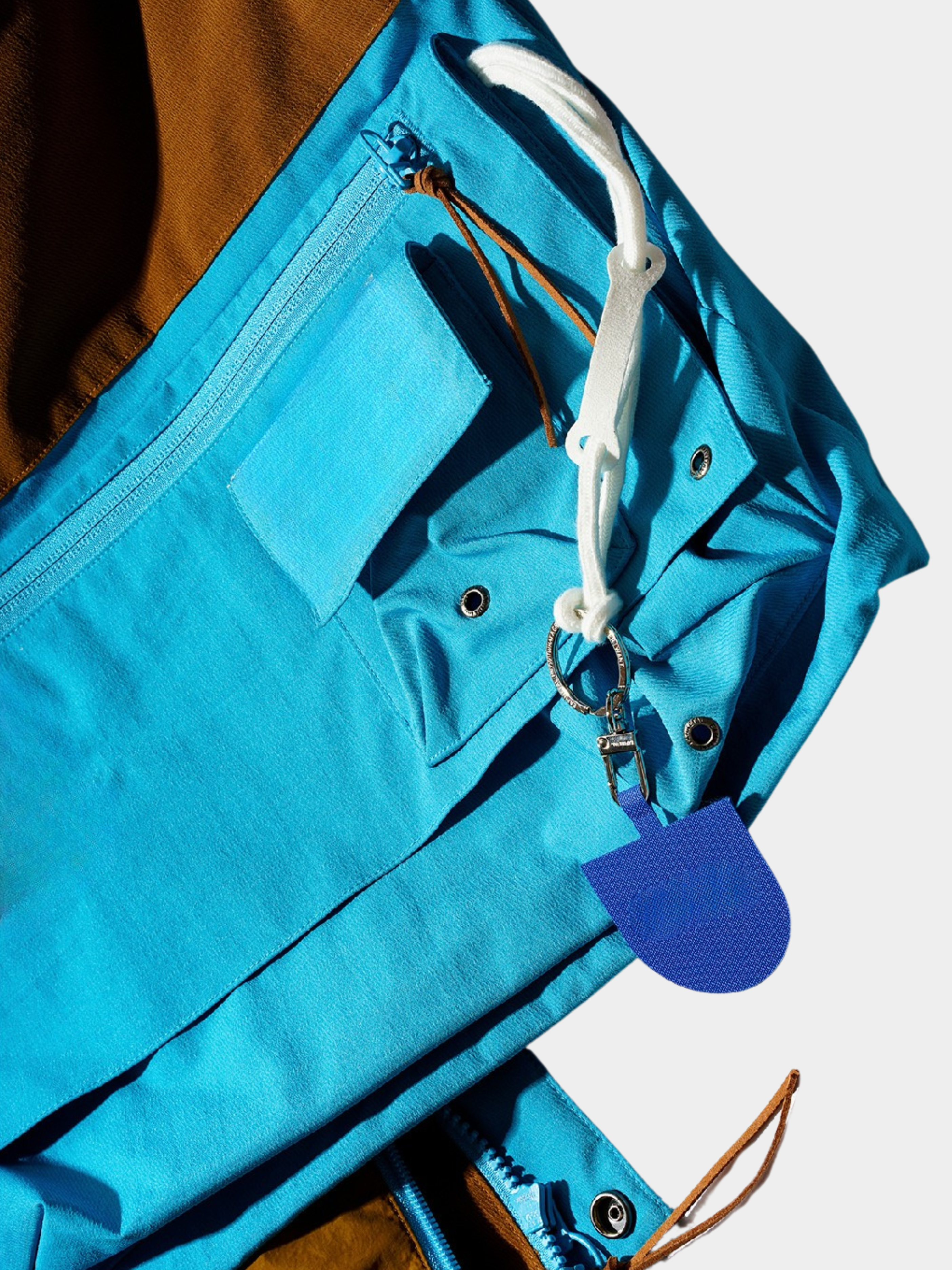 HeatFlask - Men's Color-Block Dual-Hood Teflon® 3-Proof Functional Jacket