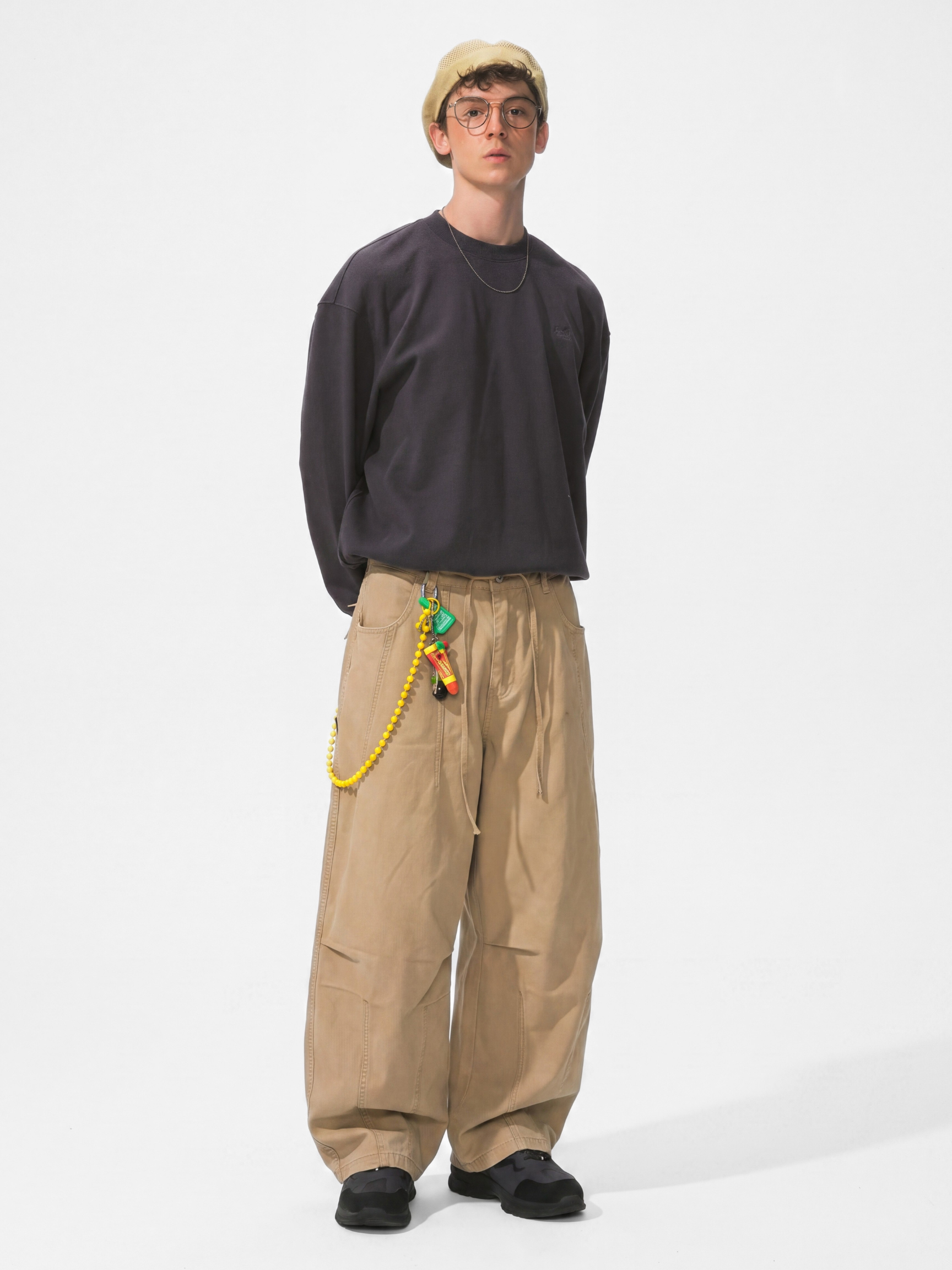 TrailStow - Drawstring Soft & Breathable Utility Wide-Leg Pants