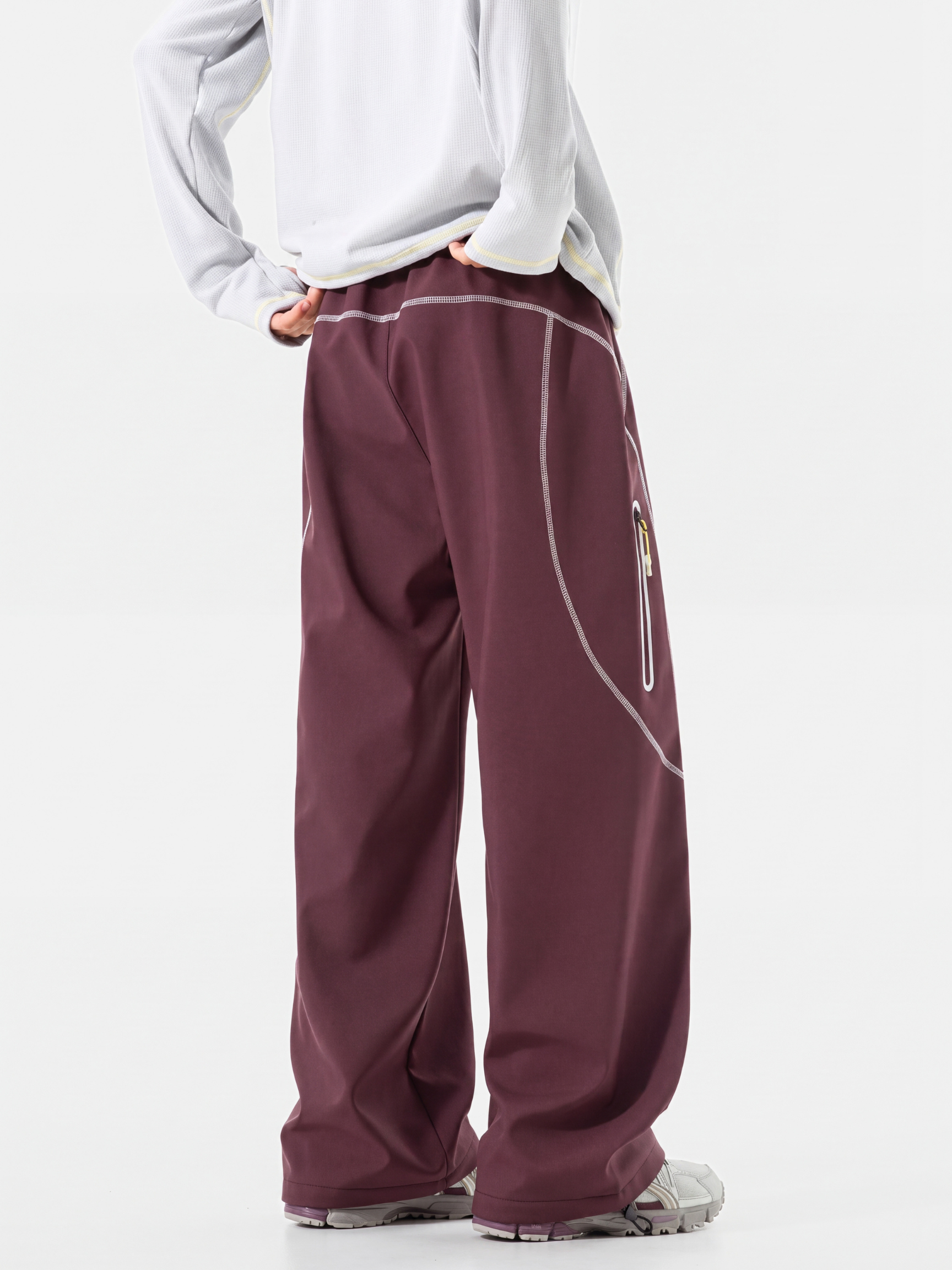 HeatVeil - Water-Repellent Thermal Fleece Windproof Pants