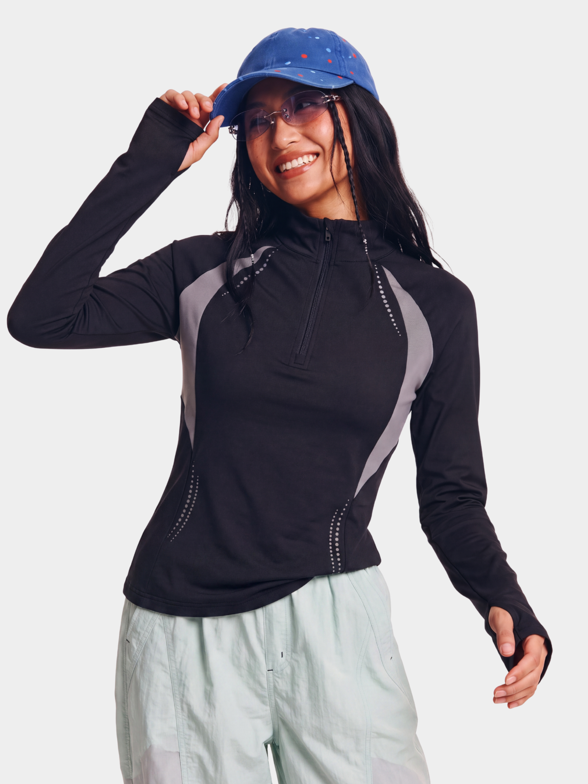 FlexTrail - Women's Moisture-Wicking Breathable Quick-Dry Long-Sleeve T-Shirt