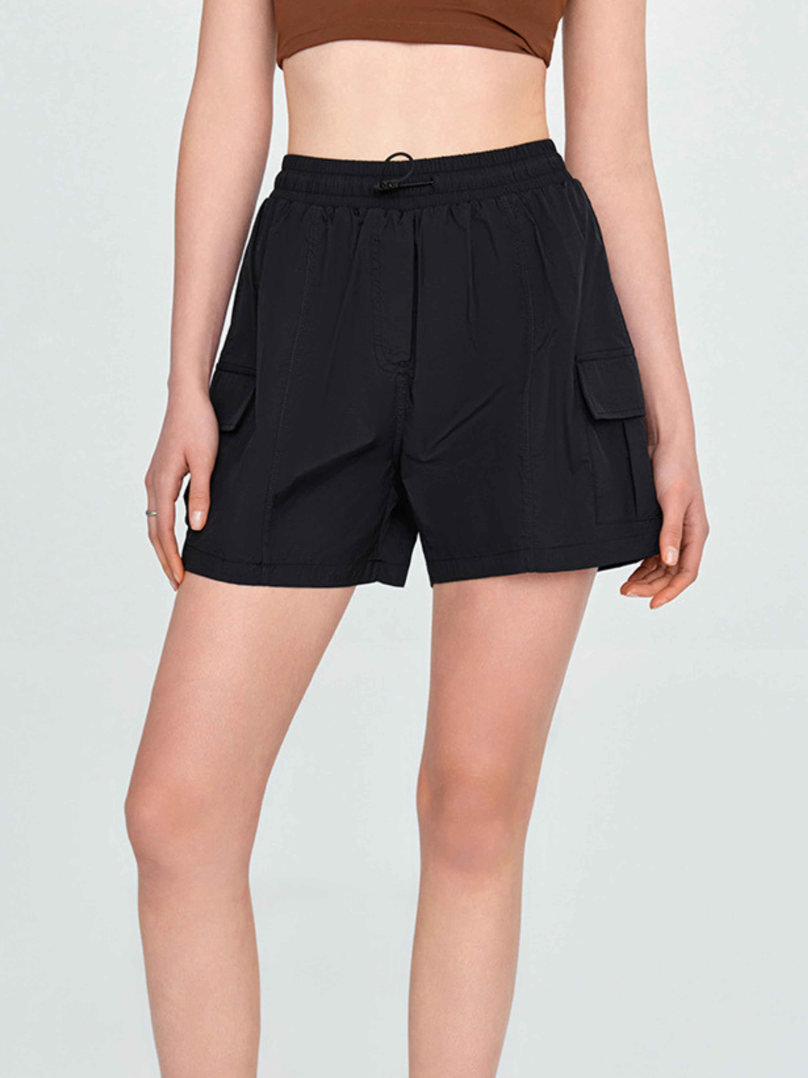 Cougardash - Women's Lightweight Elastic Waist Sports Shorts