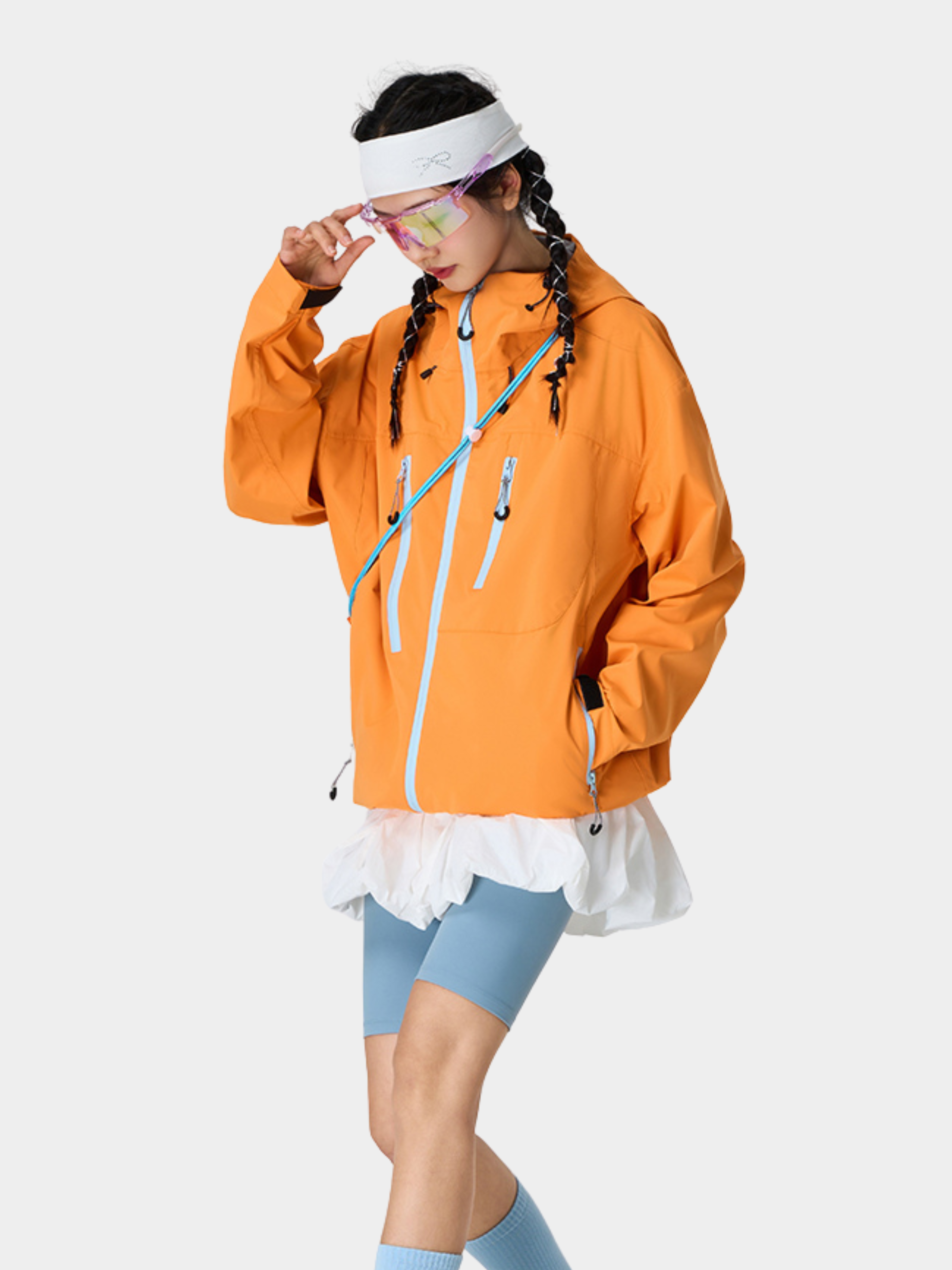 Icefall - Women's Windproof & Waterproof Hooded Short Jacket