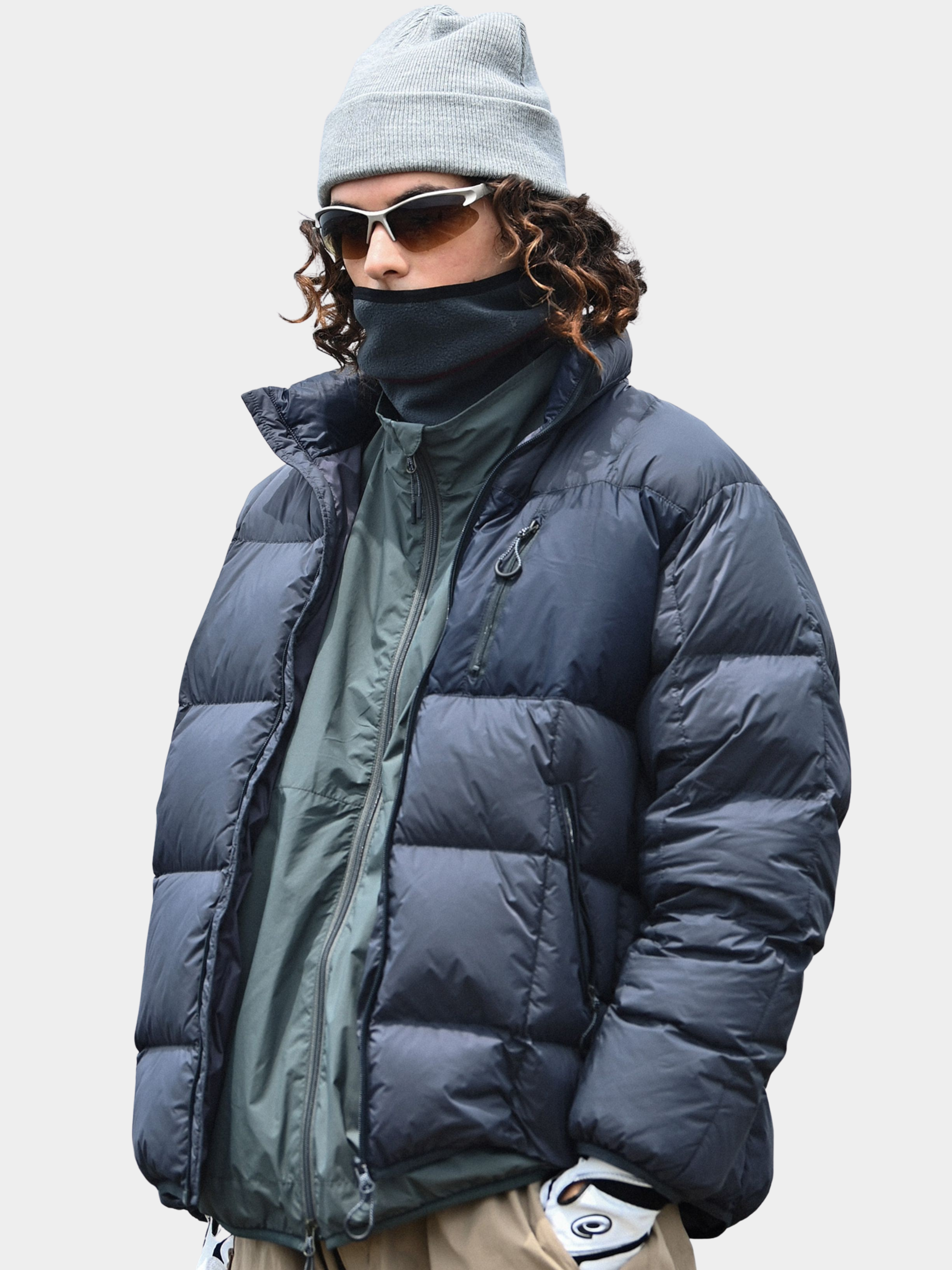 Wildthorn - Unisex 800FP 90% White Duck Down Tri-Proof Colorblock Jacket