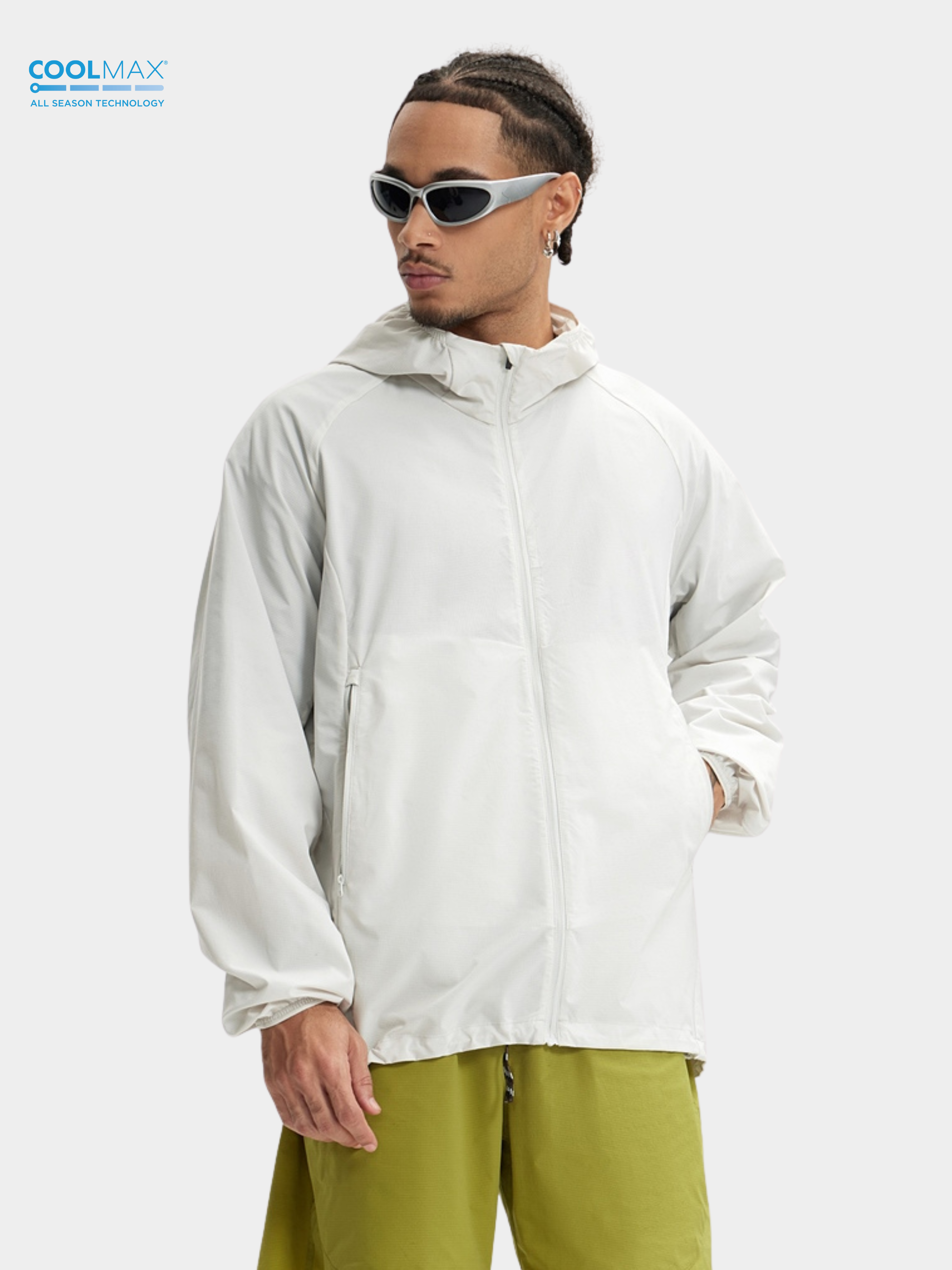 Templar - Men's UPF50+ COOLMAX Breathable Sun Protection Jacket