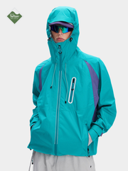 Ashcrack - Unisex Teflon™ 3-Proof Adjustable Drawstring Shell Jacket