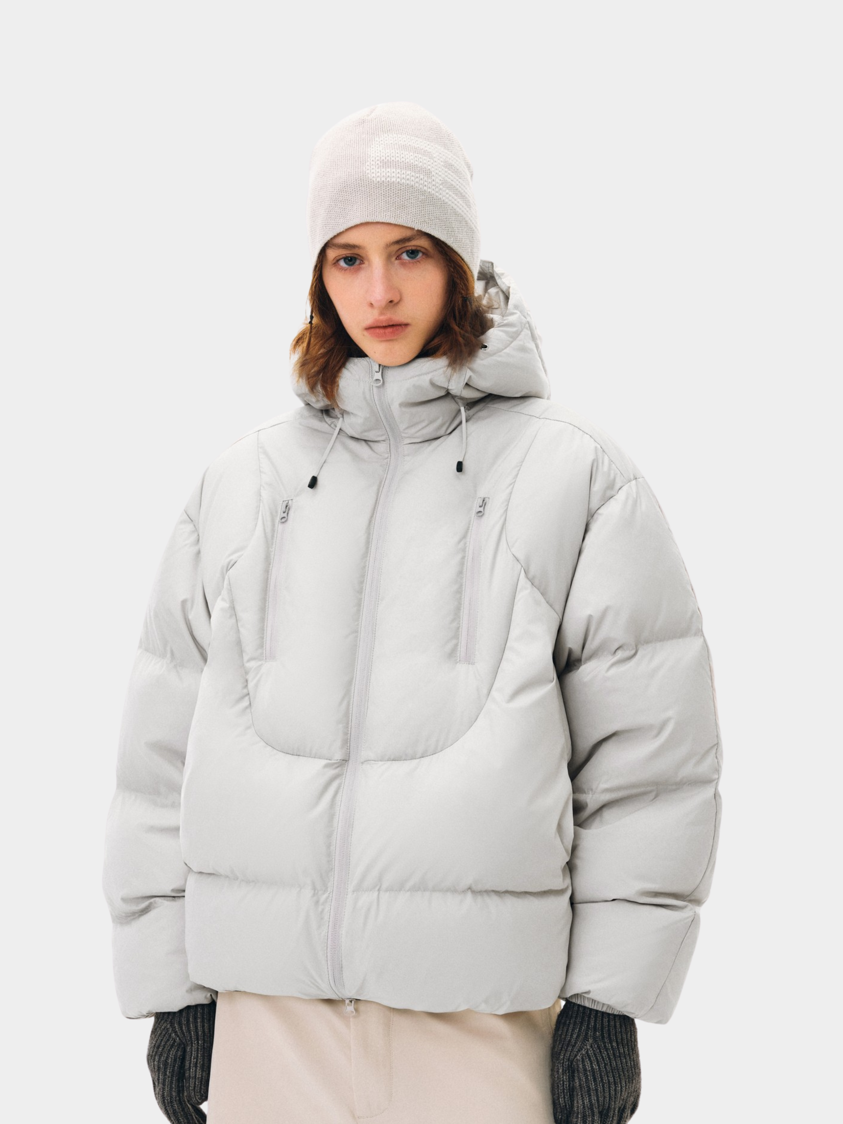 Emberfrost - Unisex 90% White Duck Down Dual-Zip Hooded Jacket