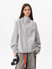 AshGo - Unisex UPF50+ Shoulder-Seam Mesh Sun Protection Jacket GONGGAR SPORTS