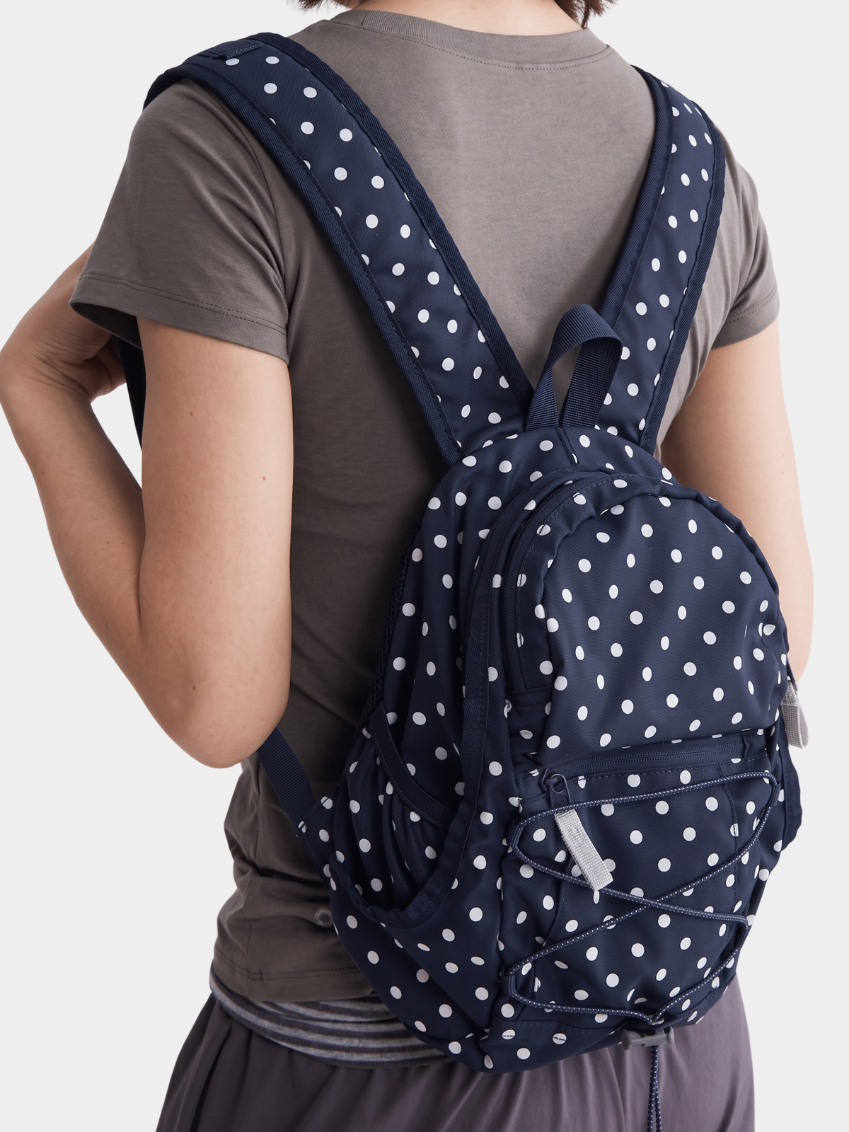 Glowline - Polka Dot Multi-Pocket Storage Backpack