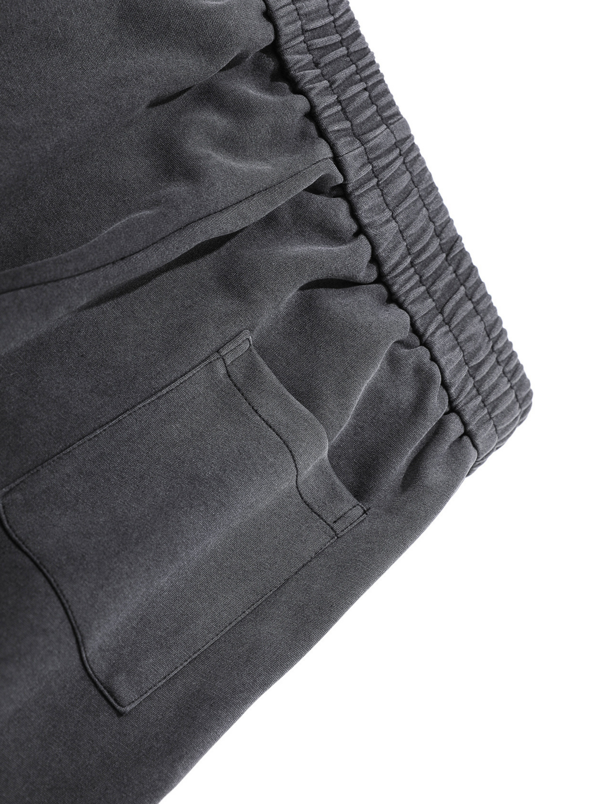 FoxField - Unisex Vintage Creased Straight-Leg Cotton Trousers GONGGAR SPORTS