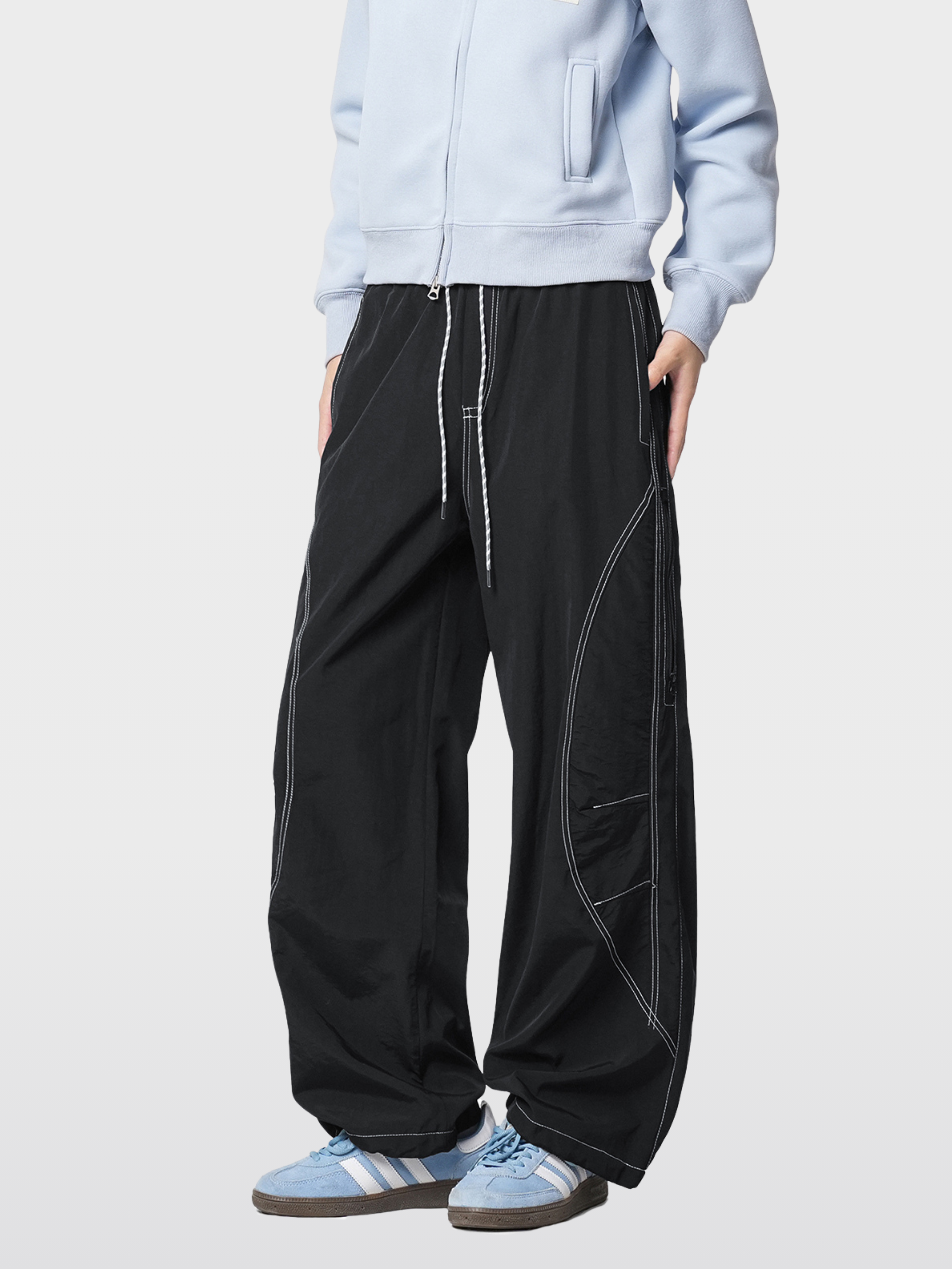 Stormpeak - Unisex Wide-Leg Casual Straight Pants