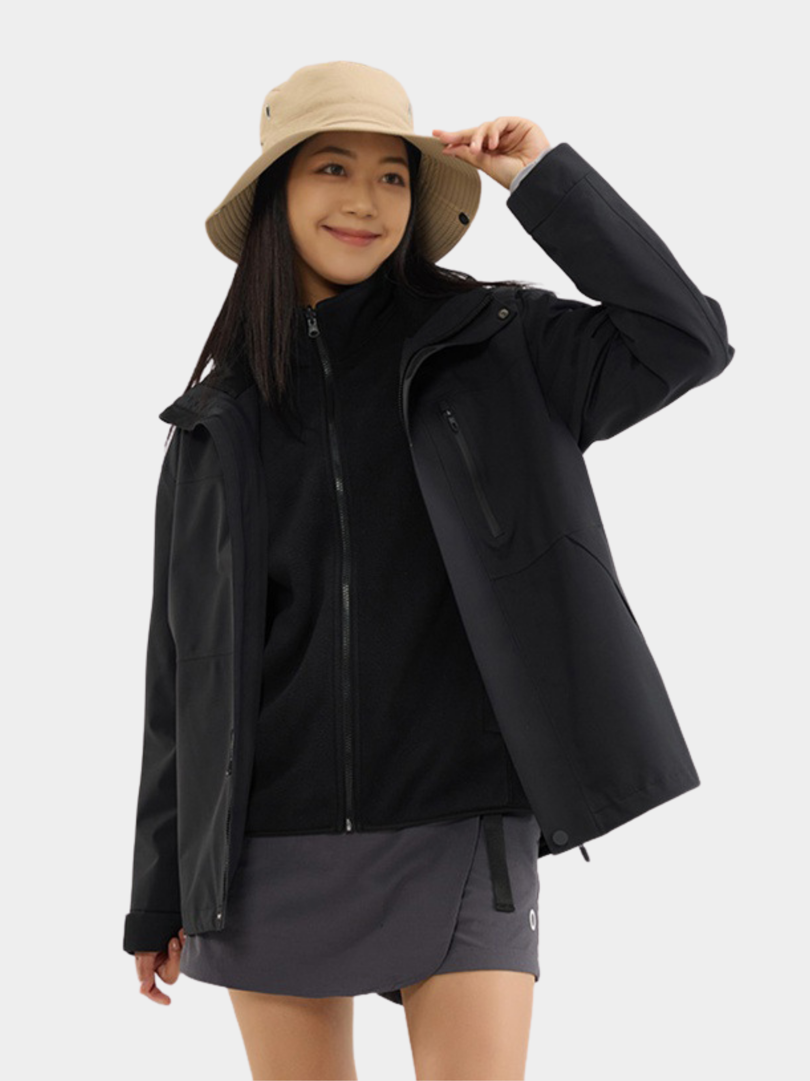 CanyonTote - 3-in-1 Graphene Tech Waterproof Down & Fleece Jacket