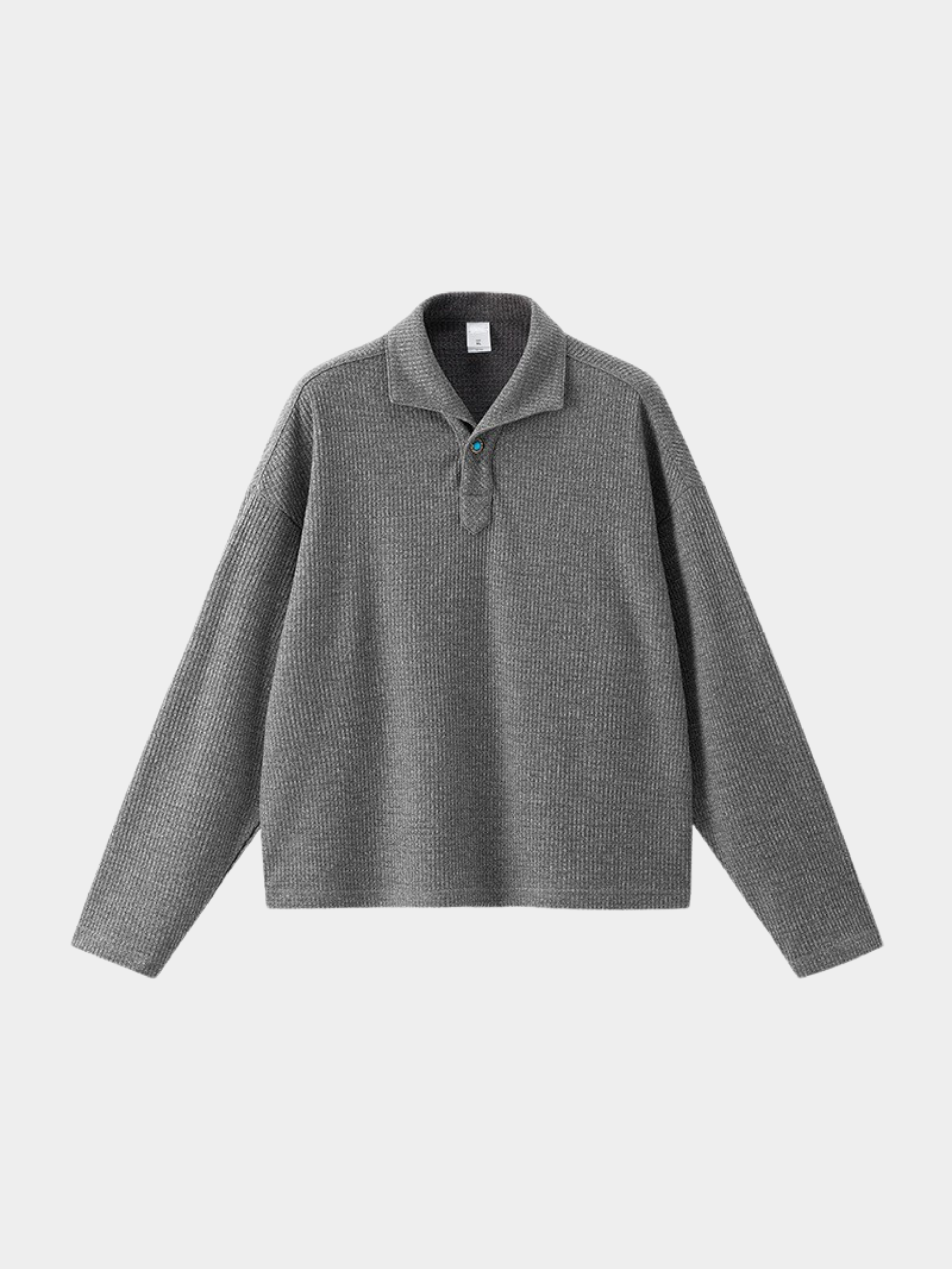 Shade - Unisex One-Piece Collar Long Sleeve Polo Shirt