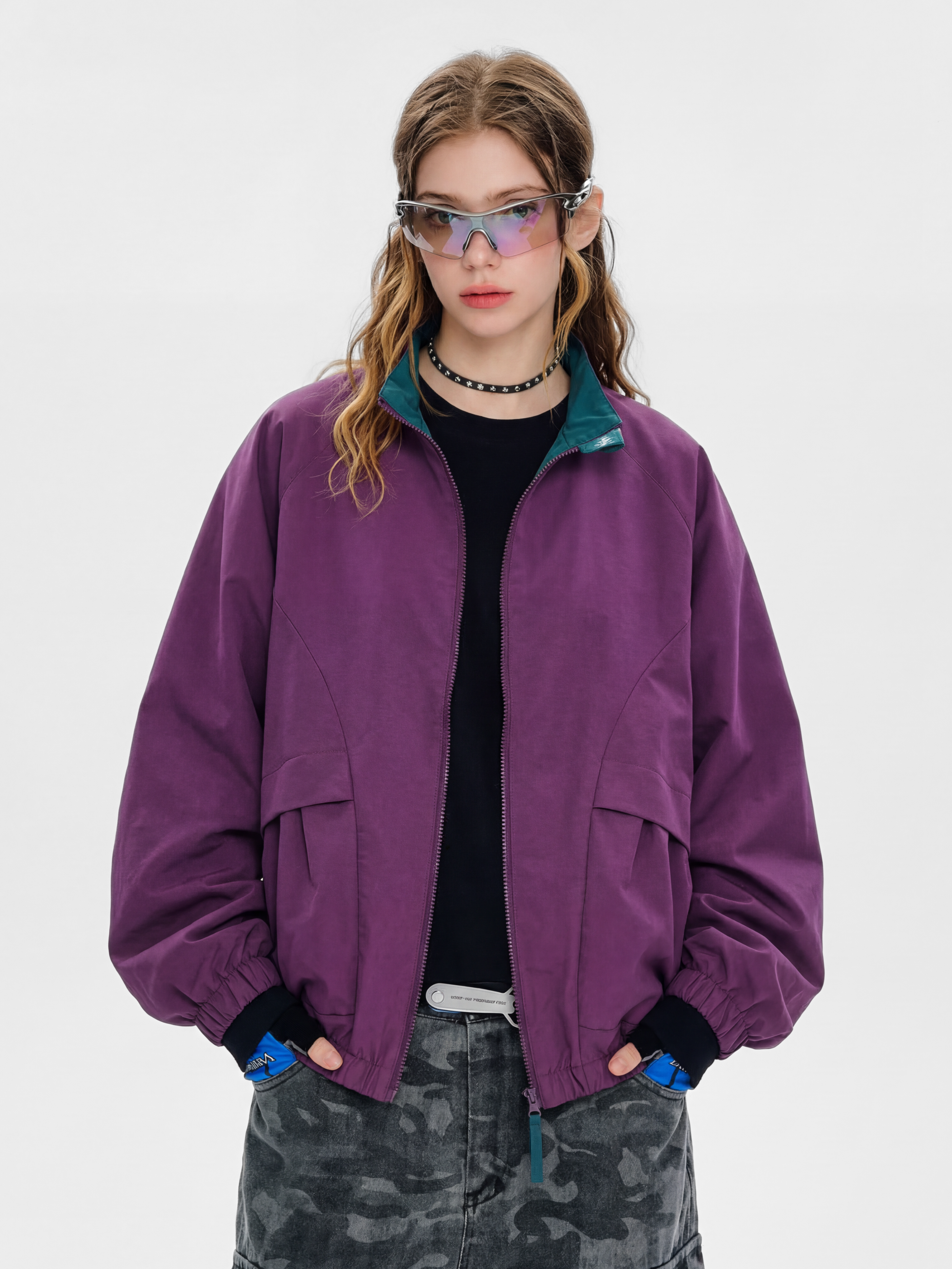 Fireecho - Windproof Stand-Collar Harrington Jacket