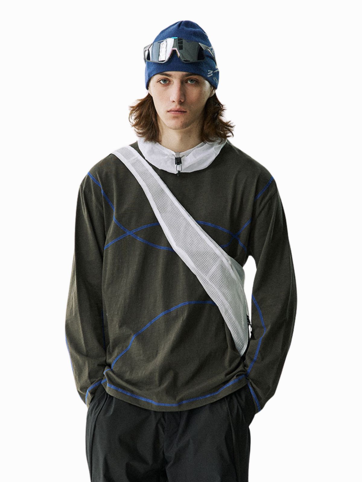 Glacialwind - Slub Cotton Breathable Running Long Sleeve