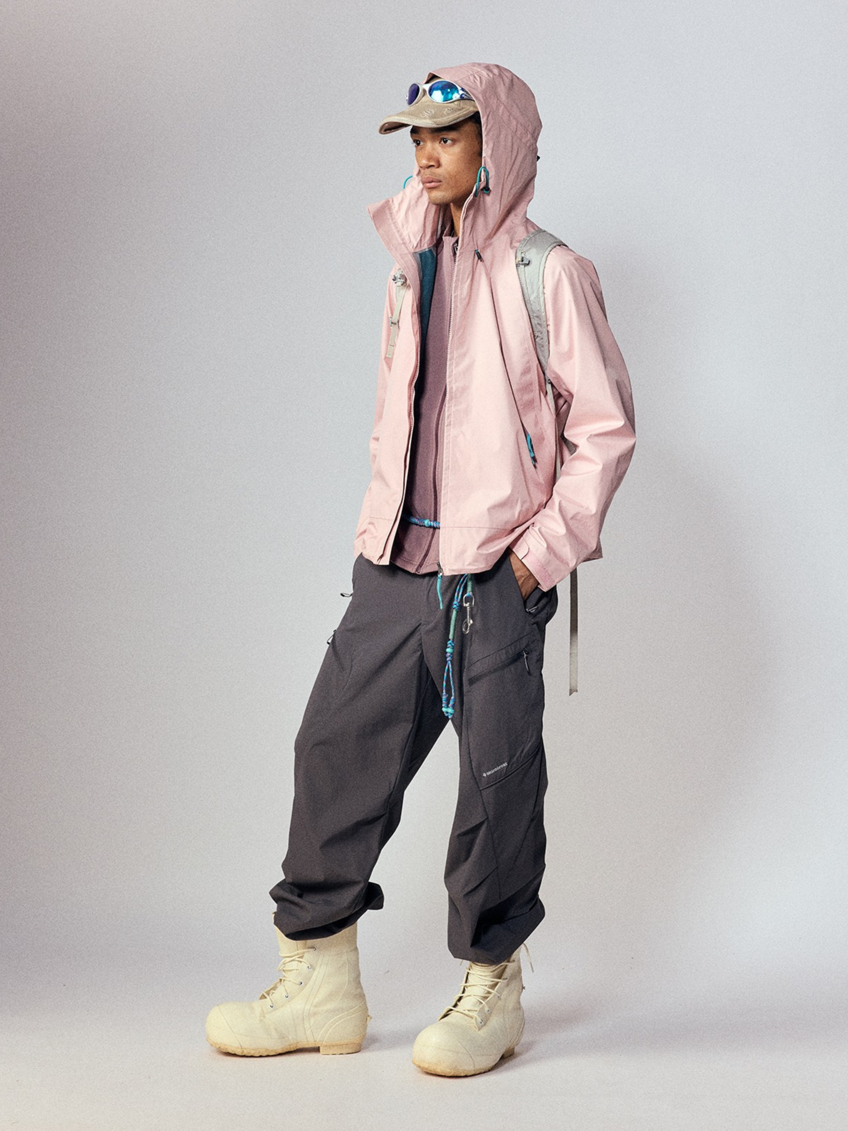CampCooler - Men's Hooded Outdoor Shell Jacket