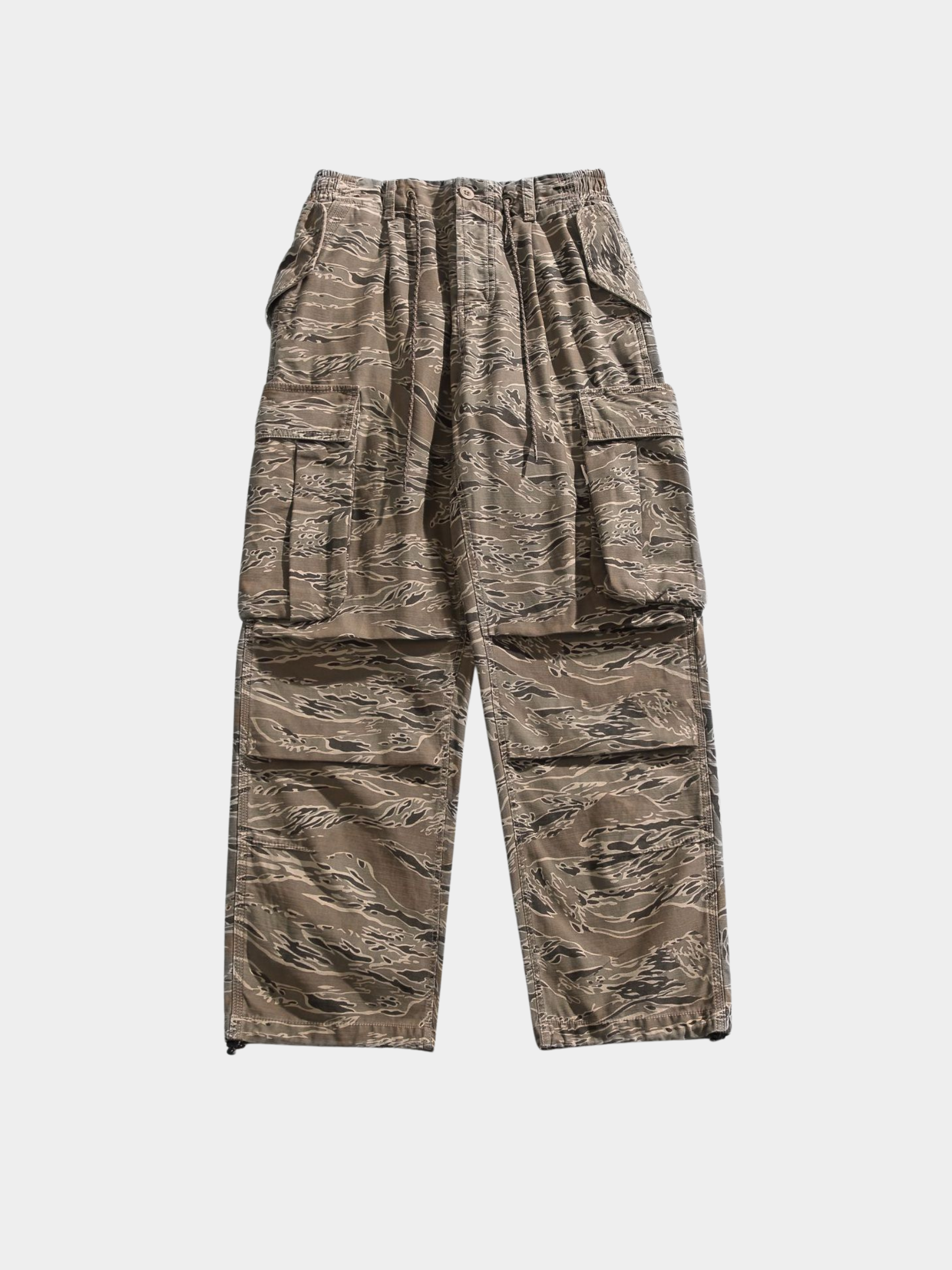 GripGlove - Men's Relaxed Fit Camo Cargo Pants GONGGAR SPORTS