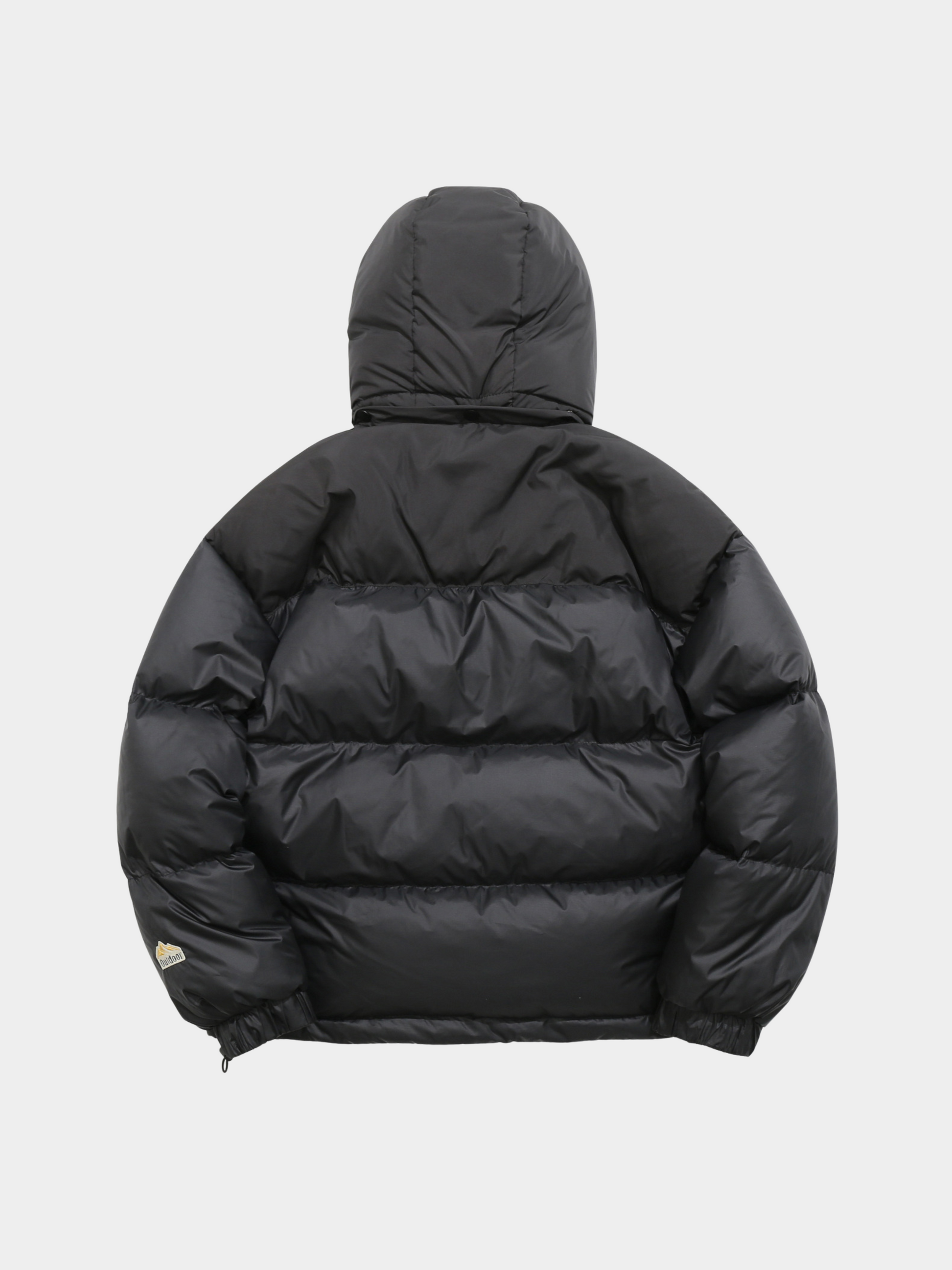 BluffPeak - Unisex Detachable Hood Water-Repellent Duck Down Jacket GONGGAR SPORTS