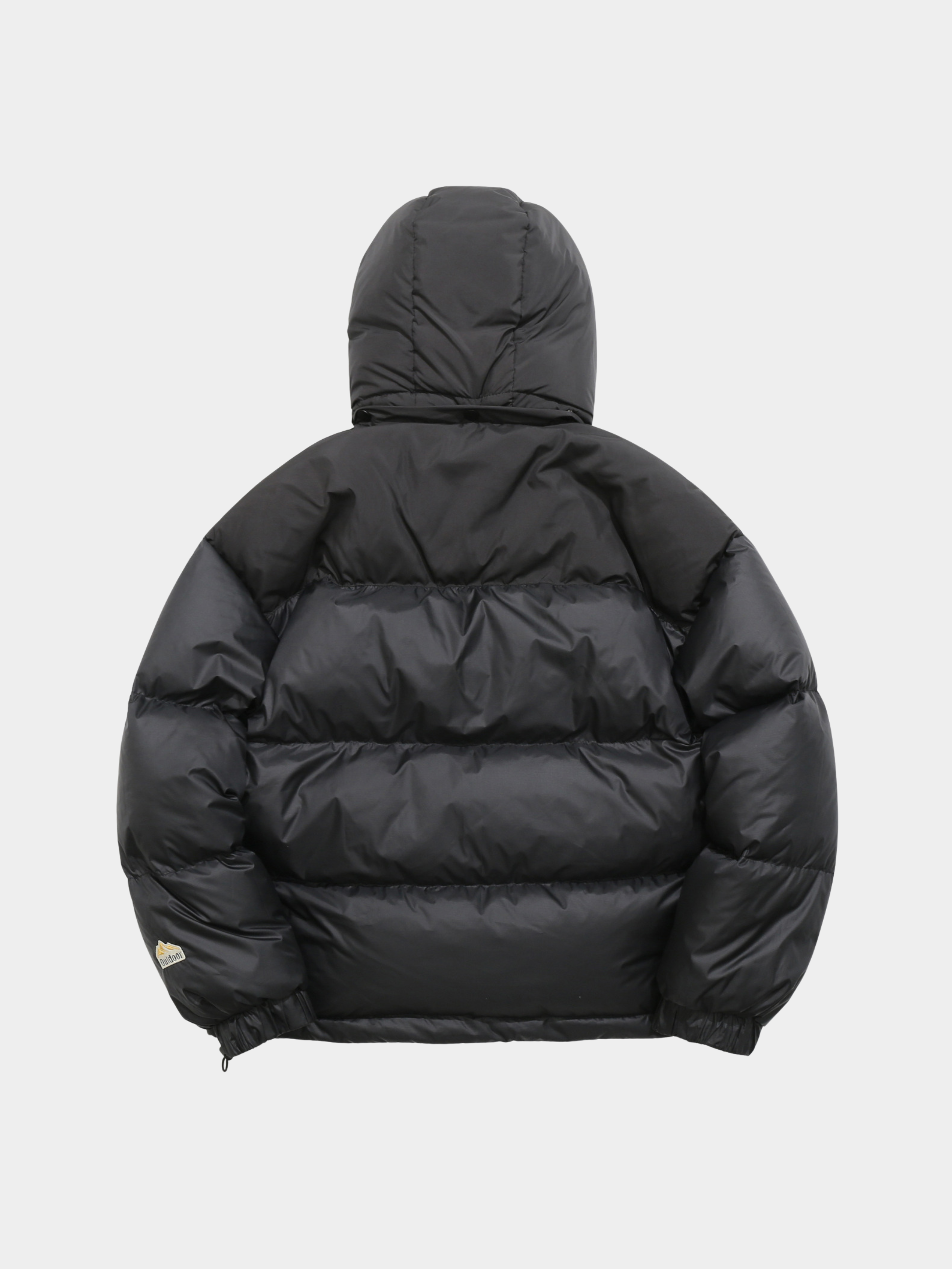 BluffPeak - Unisex Detachable Hood Water-Repellent Duck Down Jacket GONGGAR SPORTS