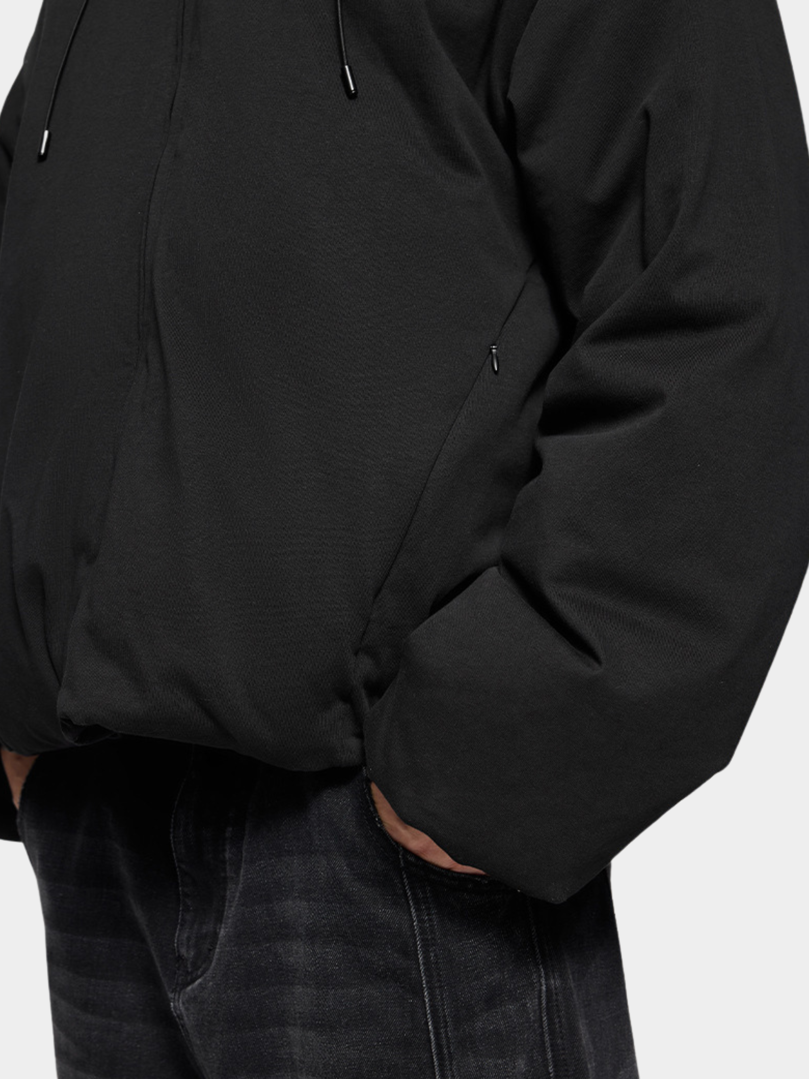 DryCanopy - 90% Duck Down Knit Fabric Hoodie Jacket
