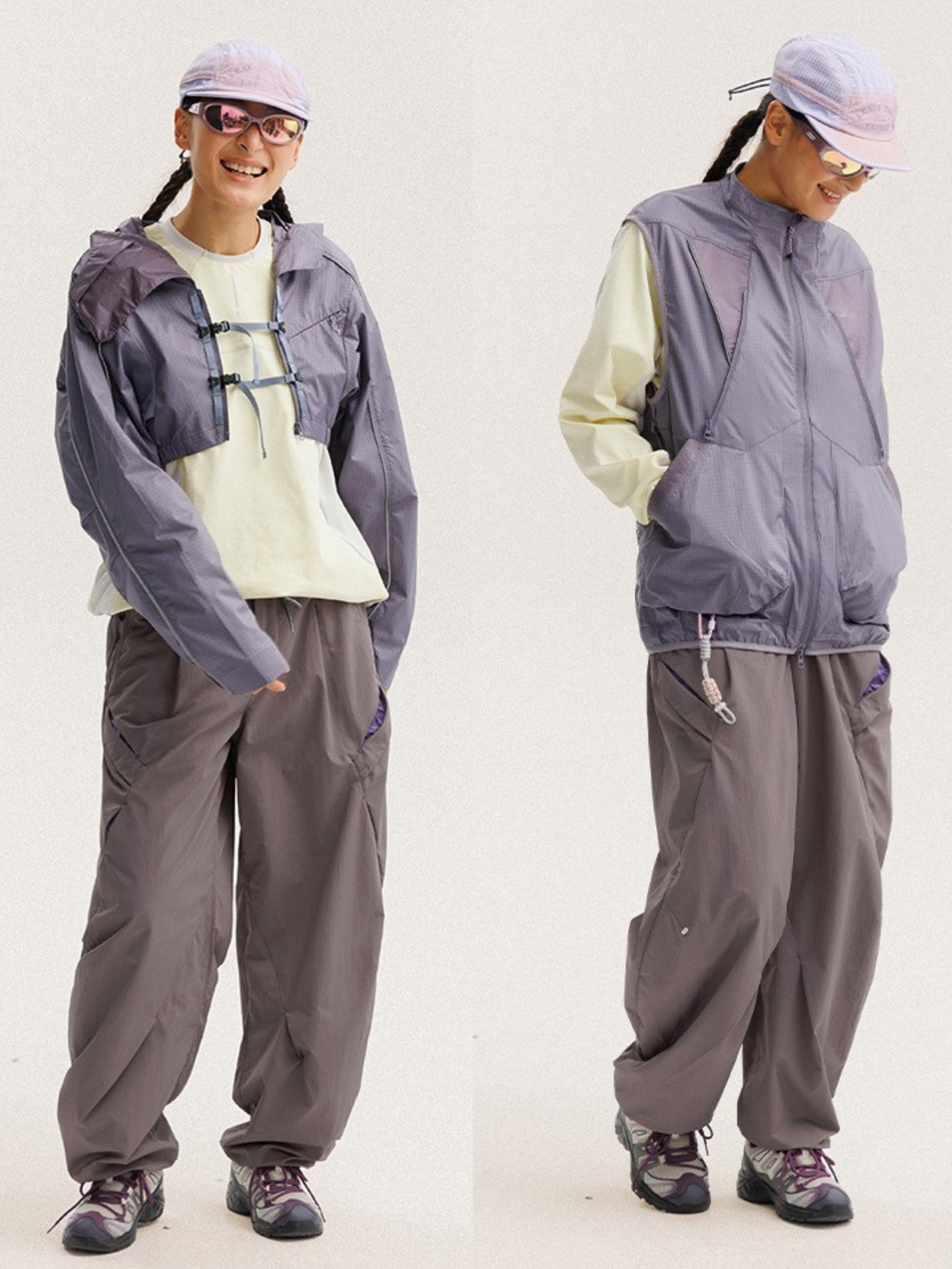 GT ONE - Unisex Water-Repellent Detachable Shell Jacket