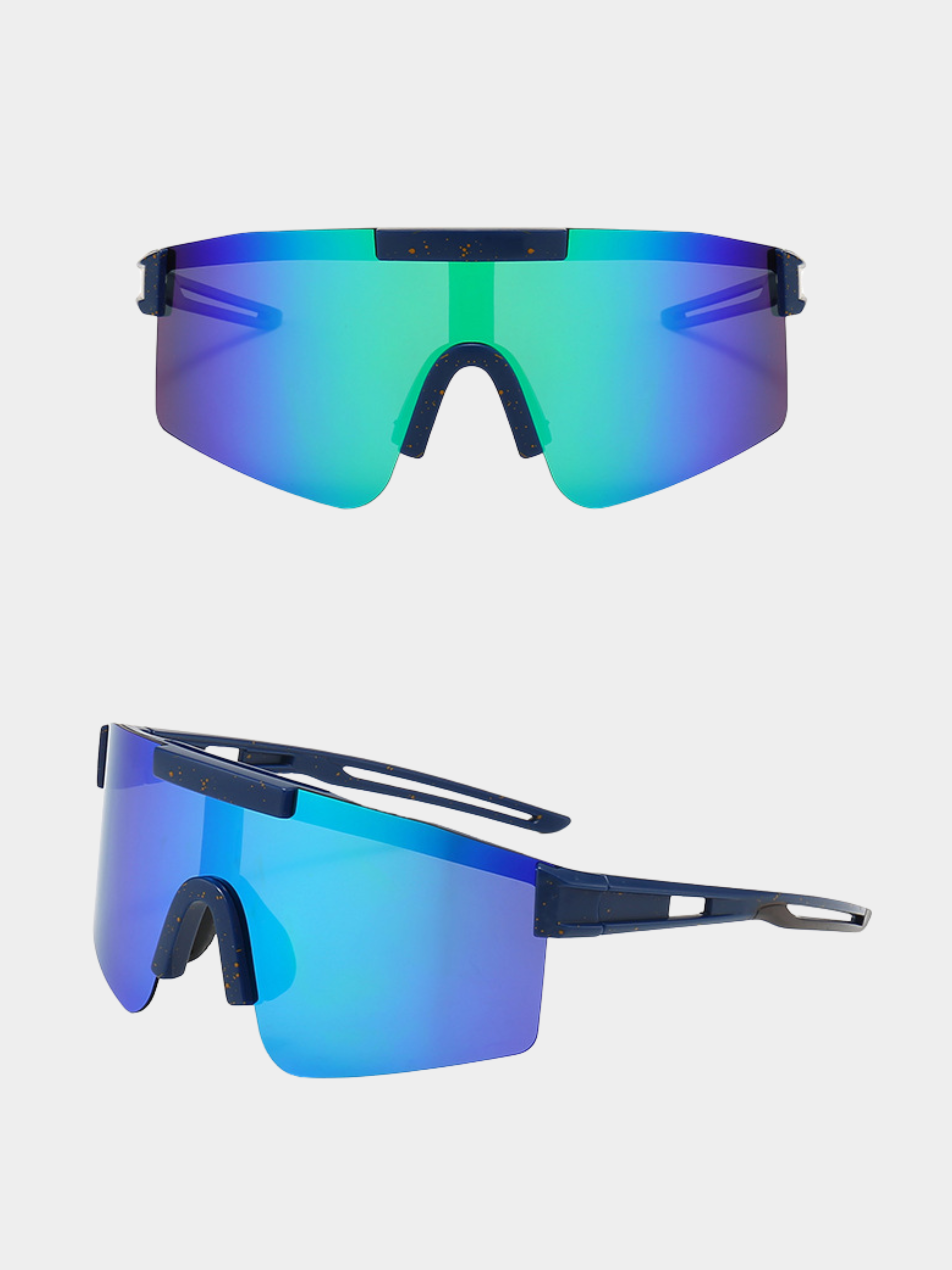 LynxNest - Unisex UV400+ Protection Colorful Coated Polarized Sports Sunglasses