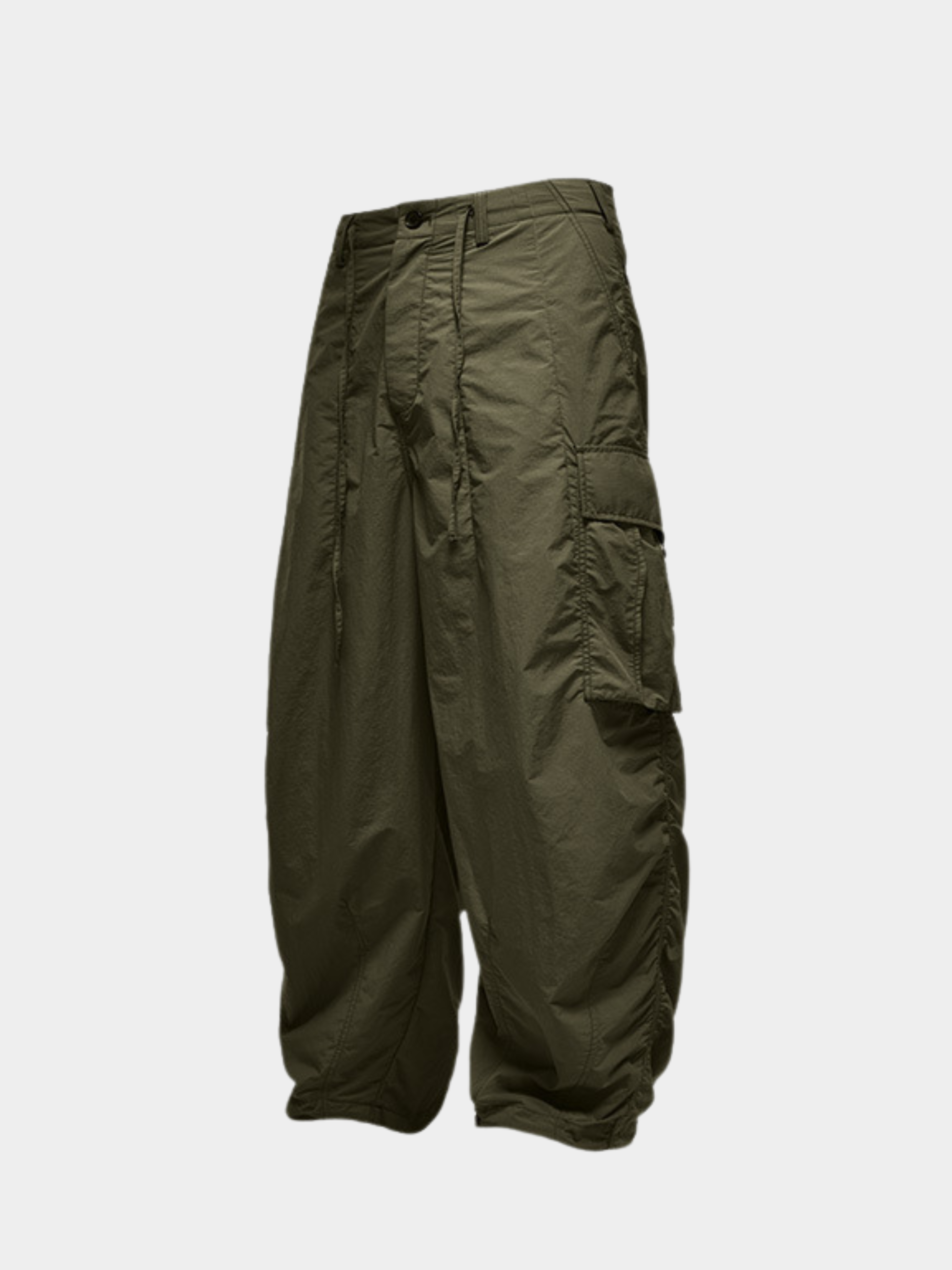 FireChair - Unisex Plaid Loose-Fit Utility Wide-Leg Pants