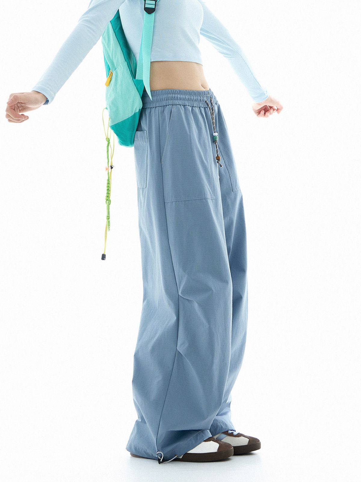 Spireclimb - Wind-Resistant Straight-Leg Paratrooper Pants