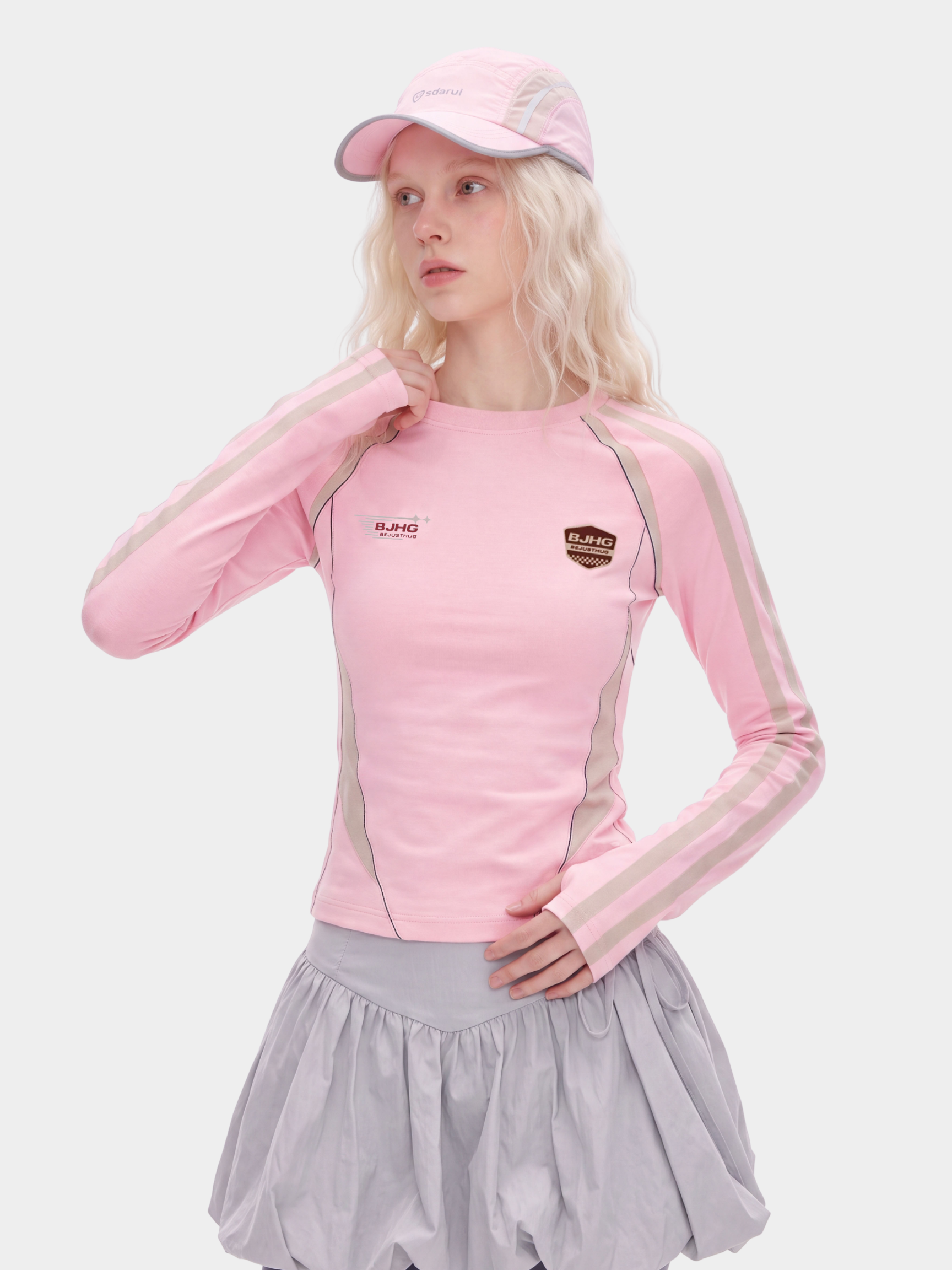 FernSoft - Women's Breathable Performance Graphic Long Sleeve Top