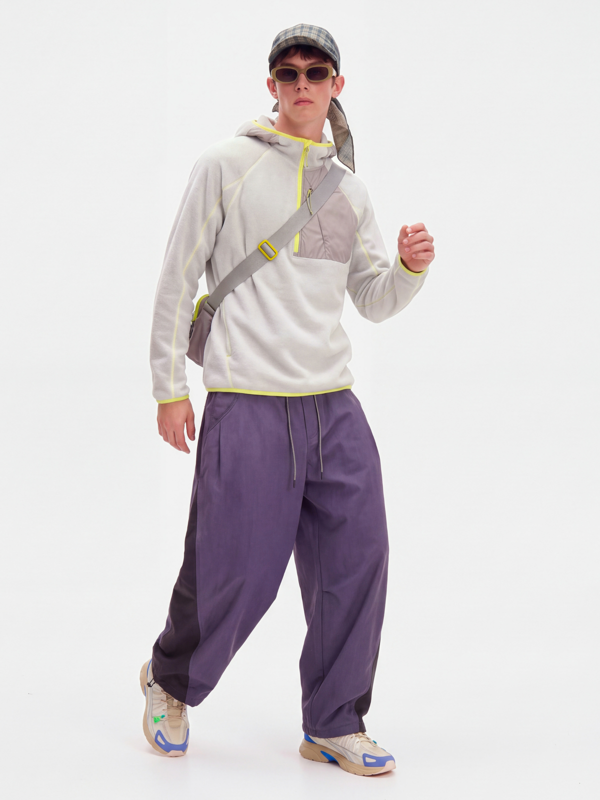 LiteDrift - Unisex Lightweight Textured Fleece Hooded Sweatshirt