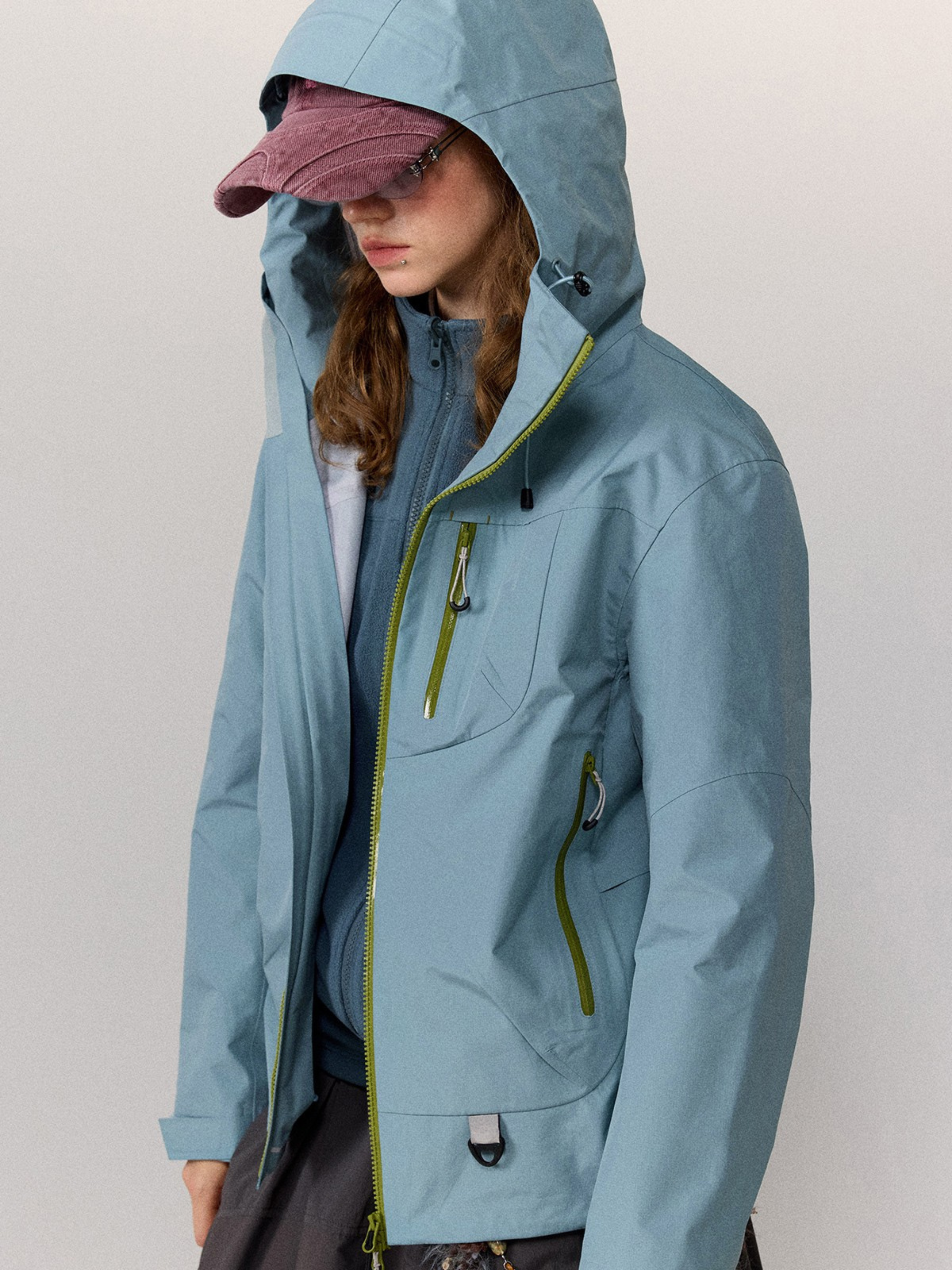 Emberpath - Unisex's Waterproof 3-in-1 Fleece Hard Shell Jacket