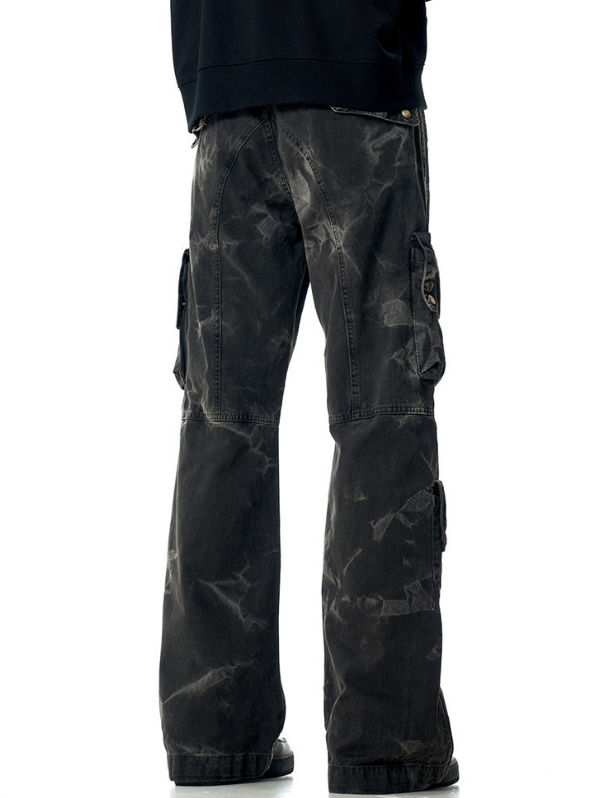 FoxLine - Unisex American Multi-Pocket Cargo Pants GONGGAR SPORTS