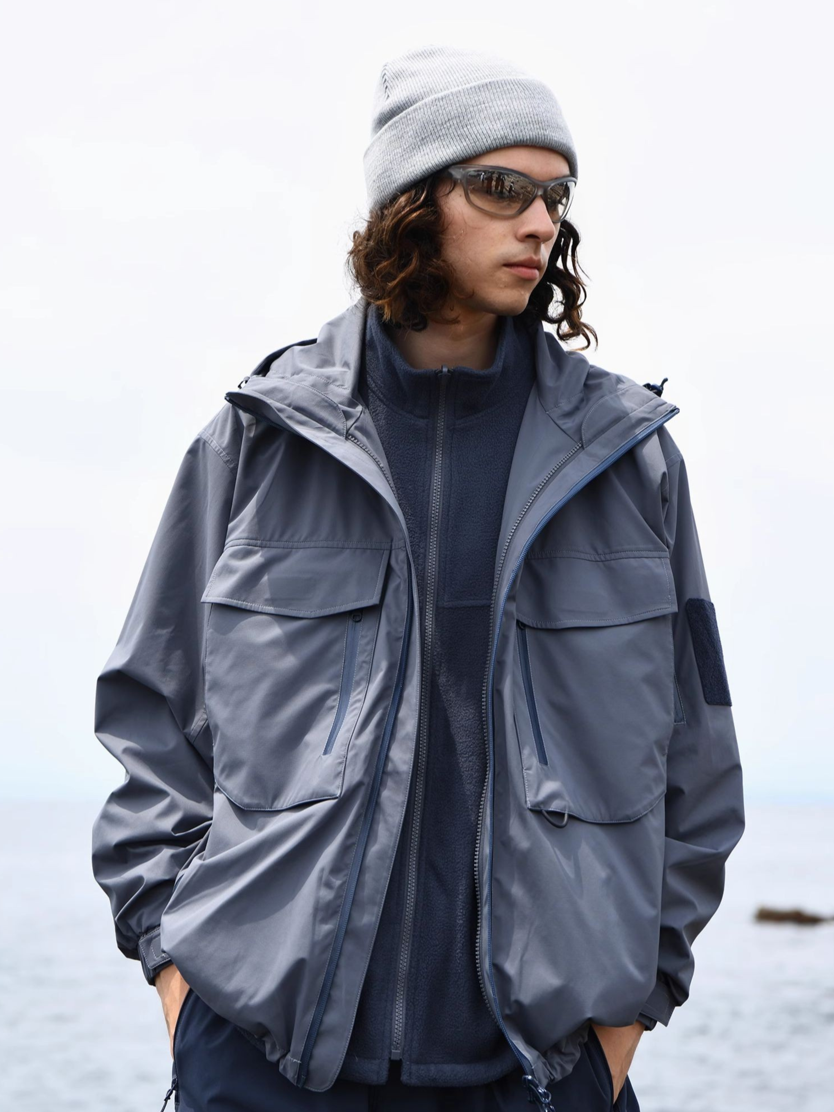 CanyonLife - Unisex Hard Shell Waterproof Outdoor Jacket