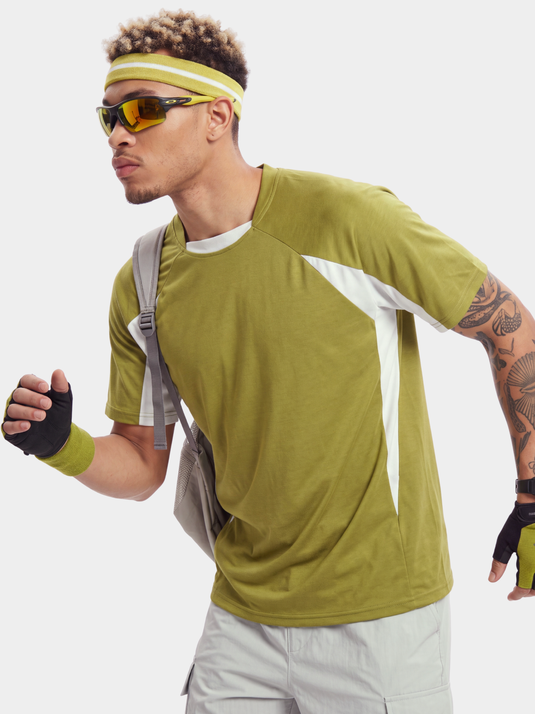 CloudHaze - Men's UPF 50+ Moisture-Wicking Quick-Dry T-Shirt