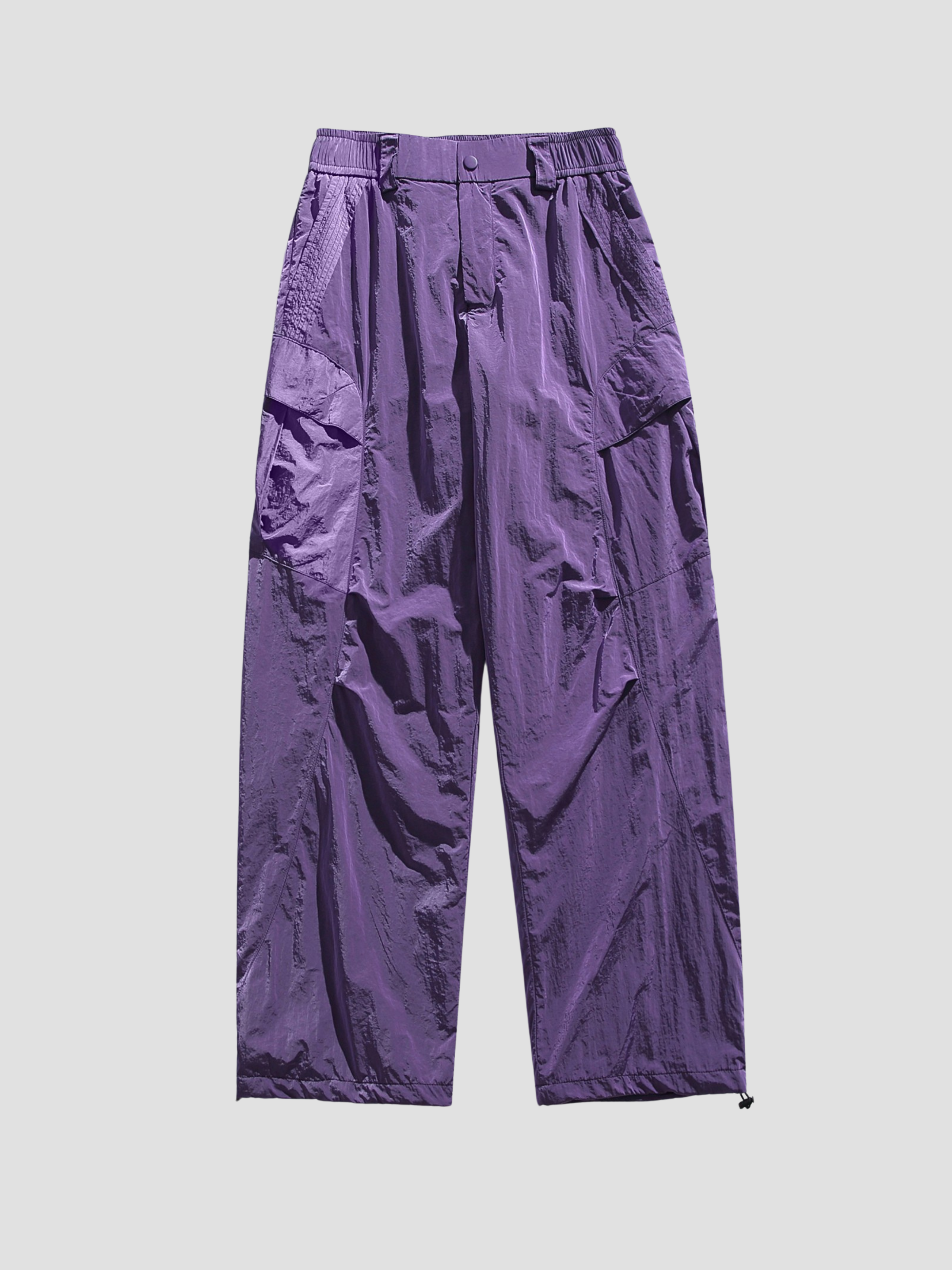 Emberwhisper - Unisex Metal Nylon Lightweight 3-Proof Cargo Pants