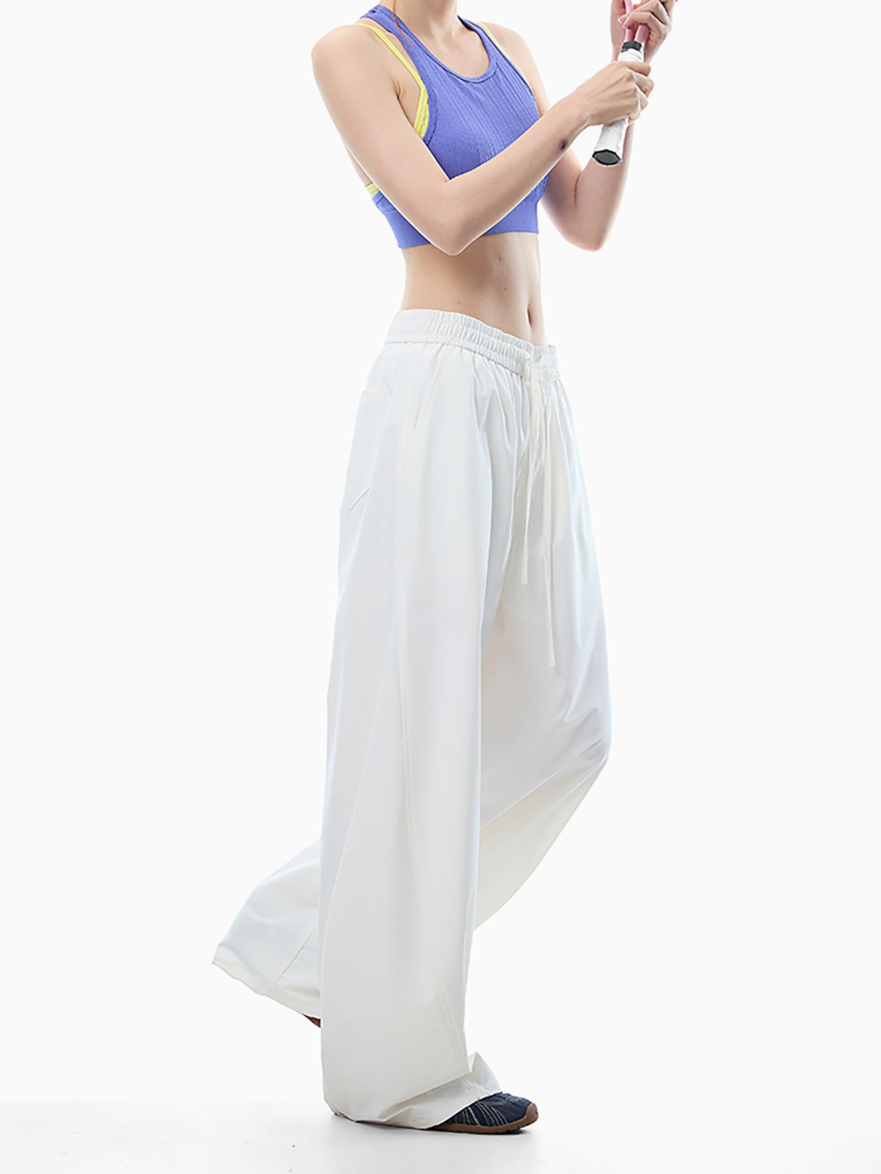 HaloFlow - Women's Breathable Cooling Curved-Leg Sport Pants