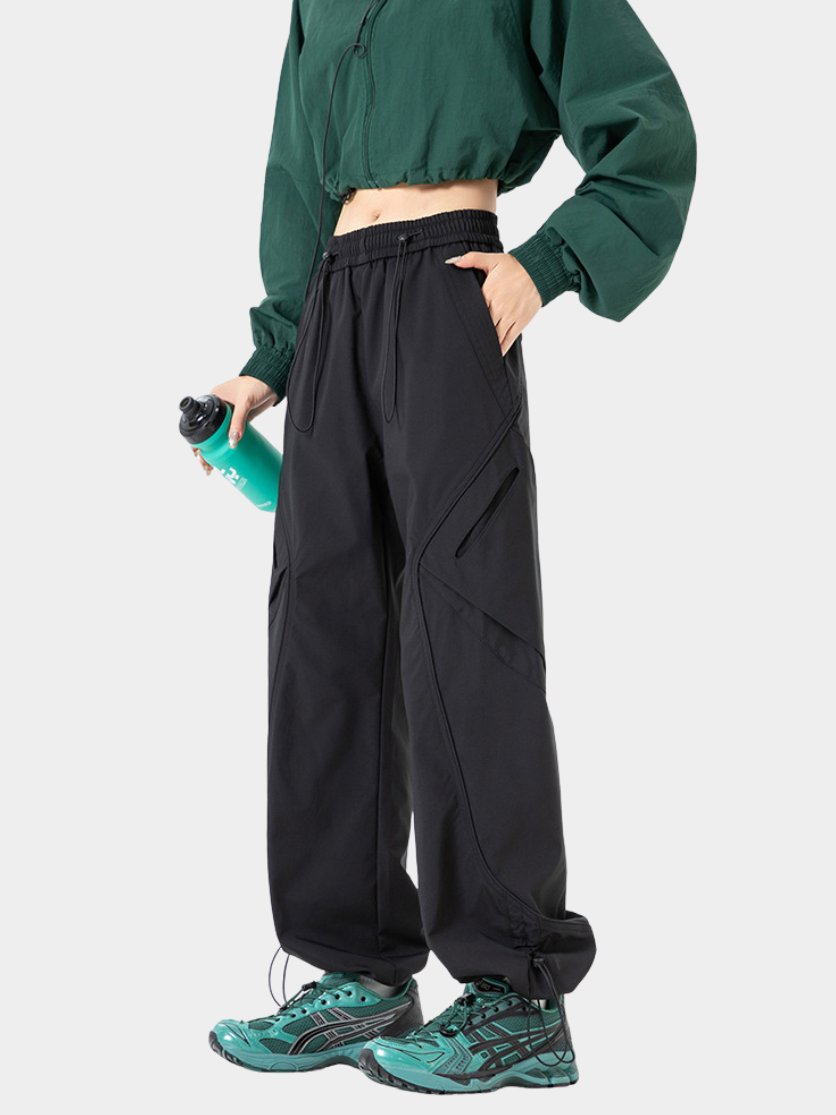 Aquaspire - Women's Durable Hiking Quick-Dry Paratrooper Pants