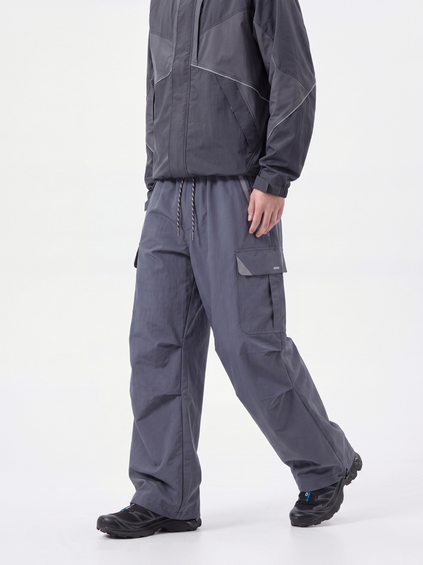 GloomVeil - Unisex Water-Repellent Lightweight Cargo Shell Pants