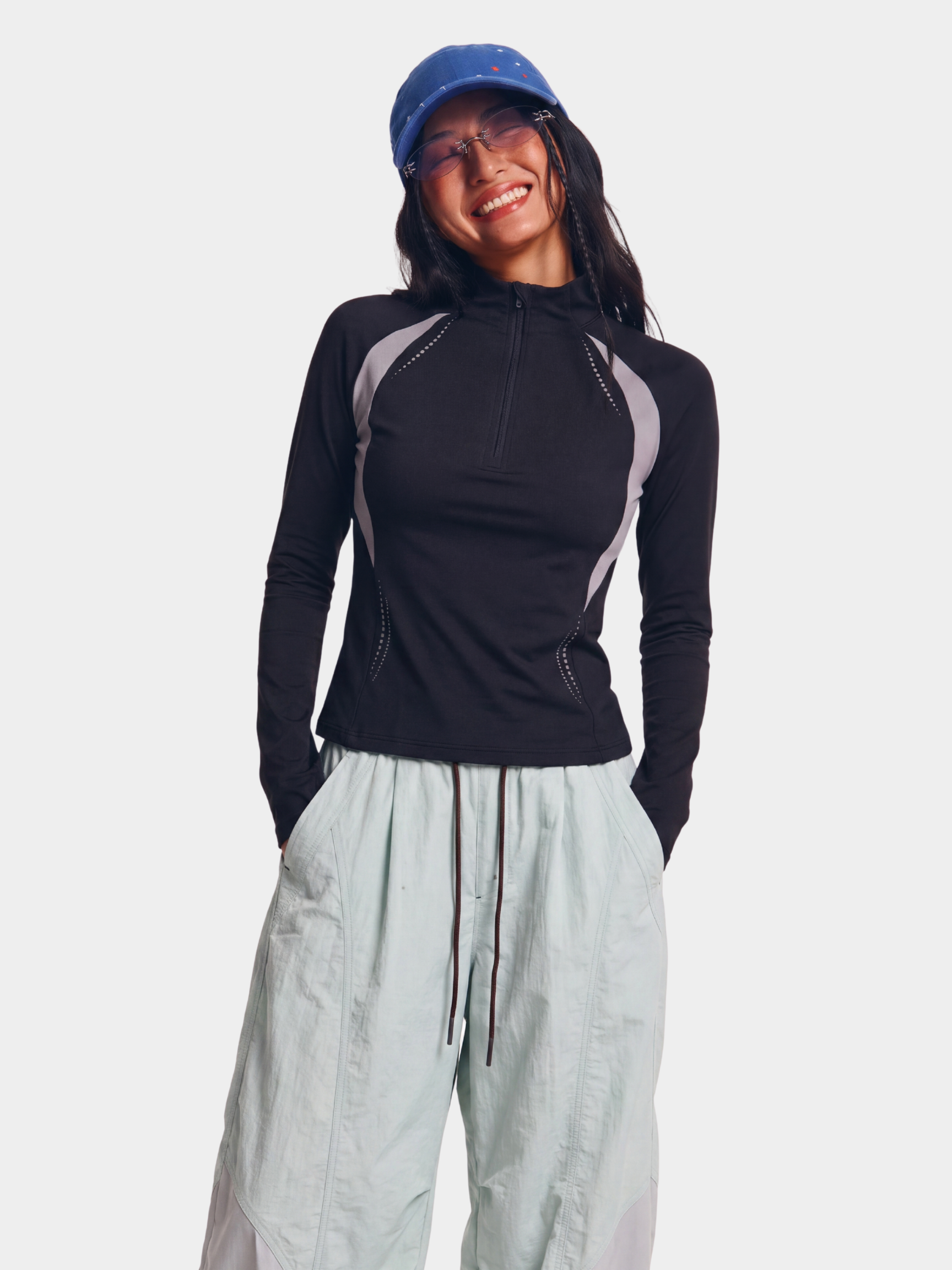 FlexTrail - Women's Moisture-Wicking Breathable Quick-Dry Long-Sleeve T-Shirt