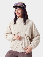 SkyVeil - Lightweight Water-Repellent Stand Collar Jacket