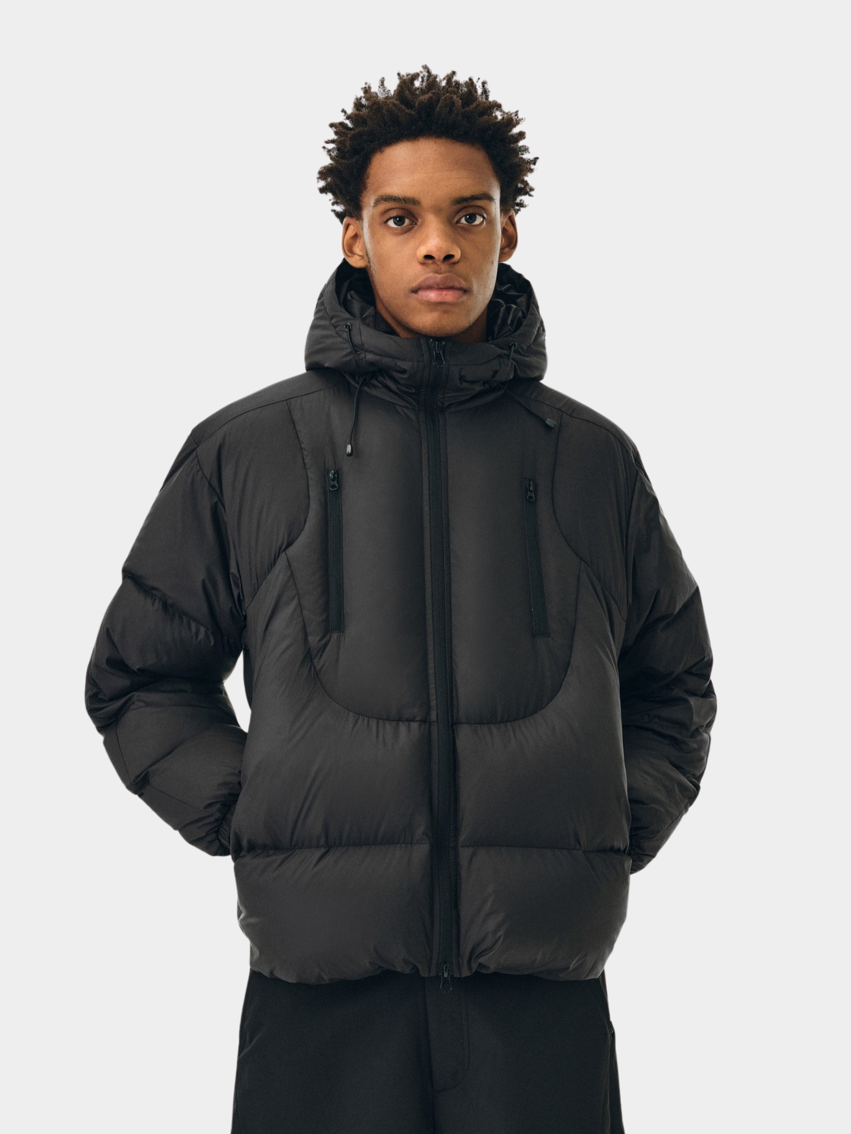 Emberfrost - Unisex 90% White Duck Down Dual-Zip Hooded Jacket