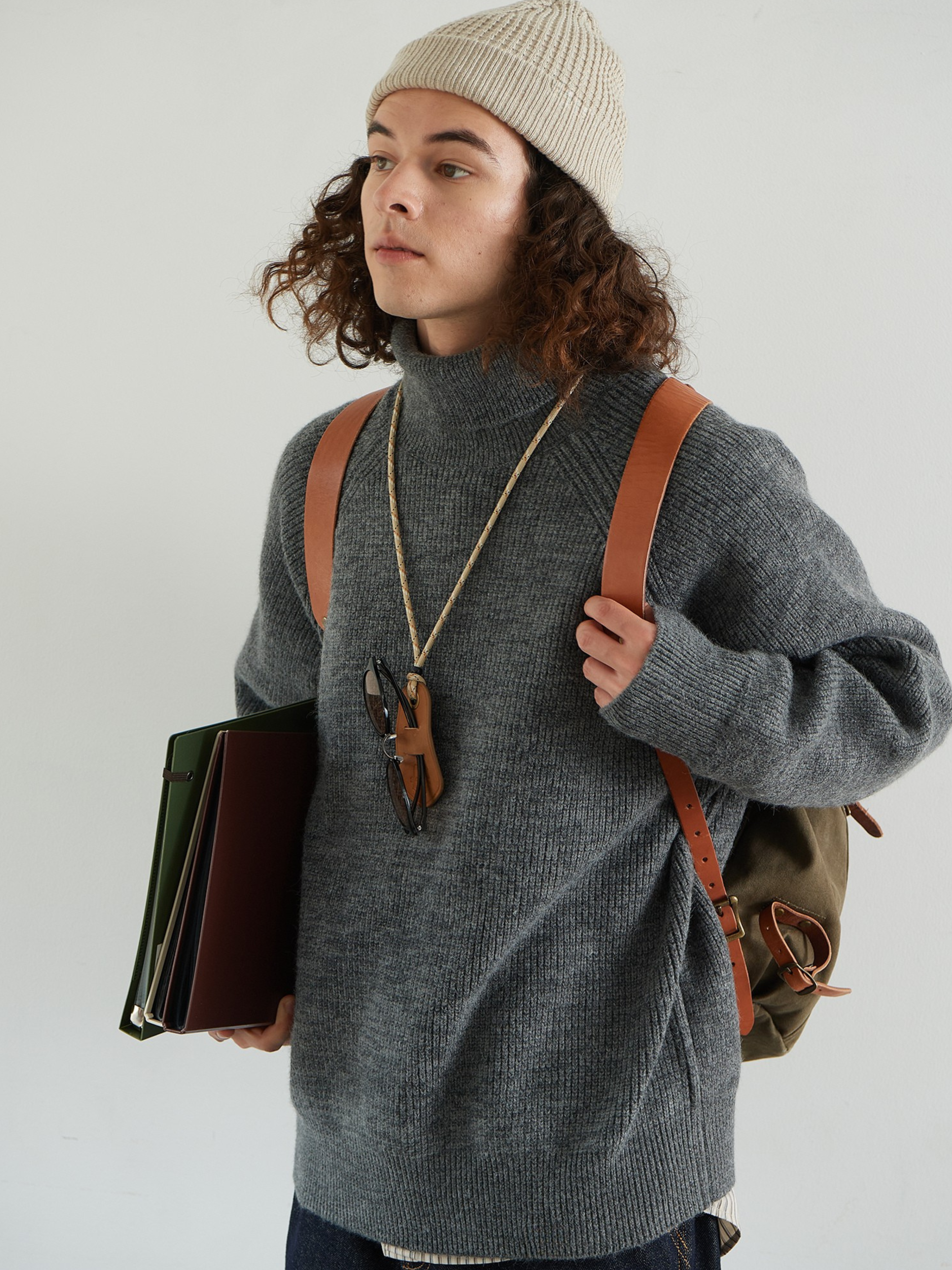 Nightbloom - Unisex Versatile Turtleneck Knit Pullover Sweater