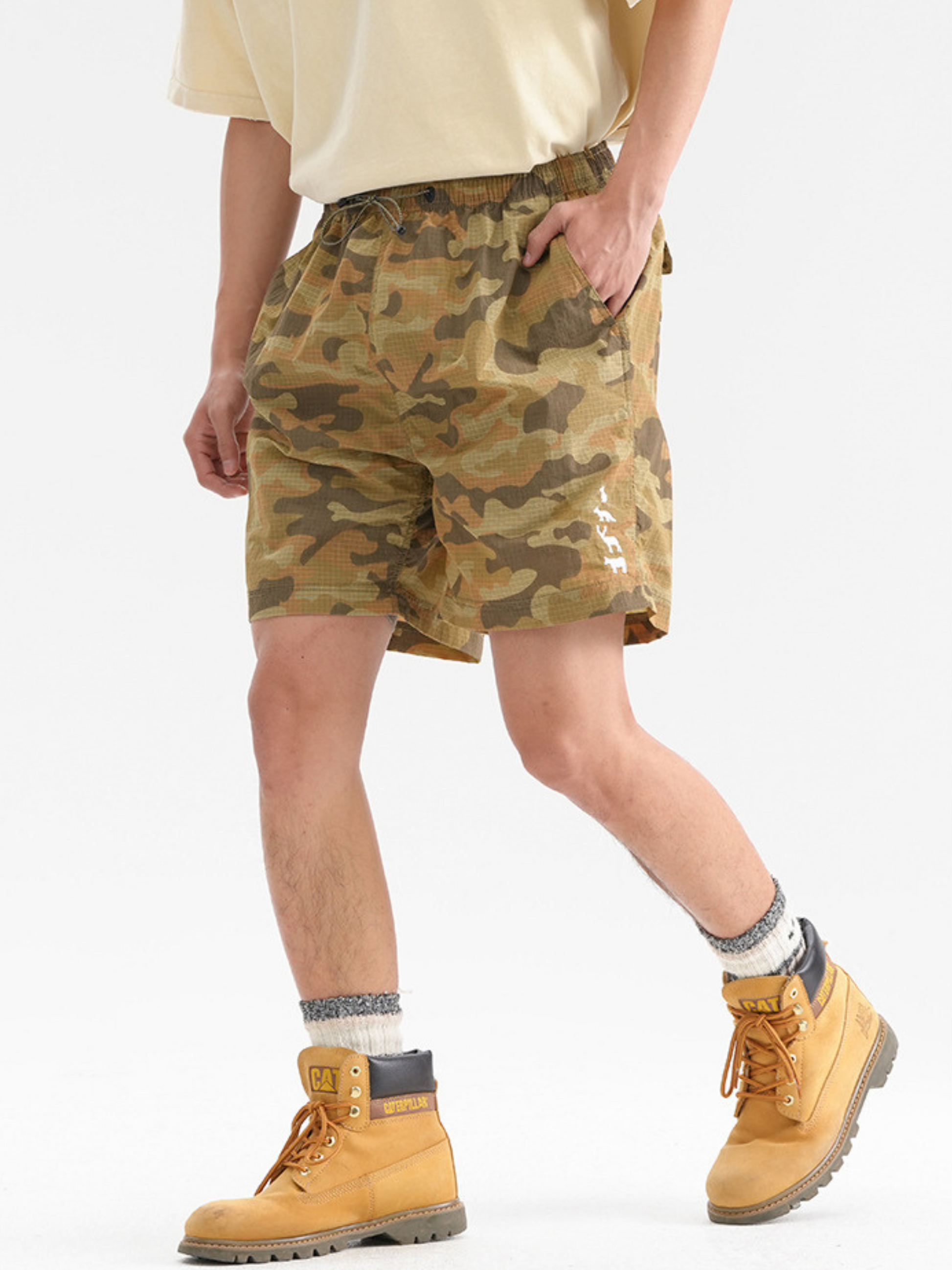 BaseBox - Men's Waterproof Breathable Camouflage Shorts GONGGAR SPORTS